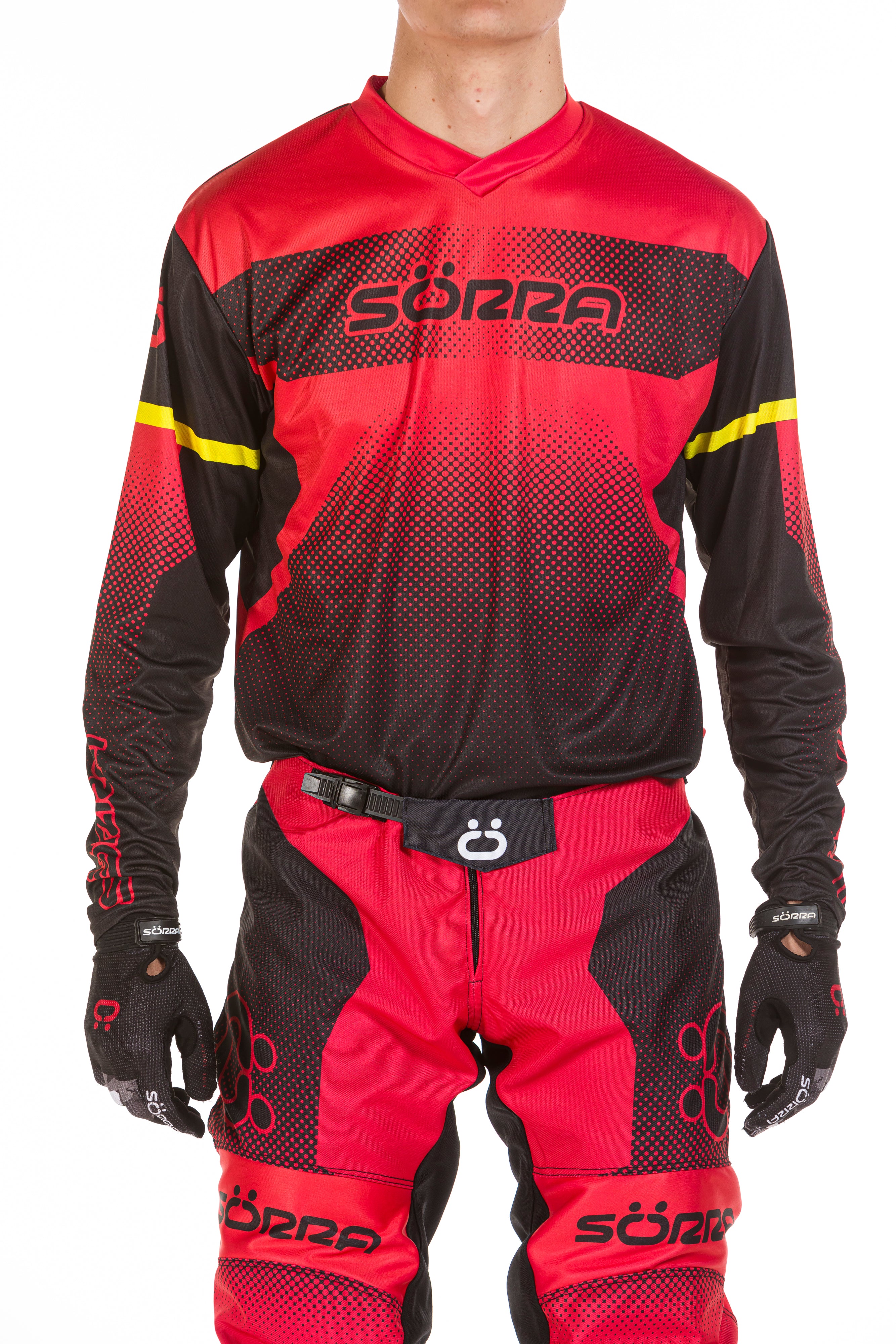 Conjunto Enduro 1 Rojo