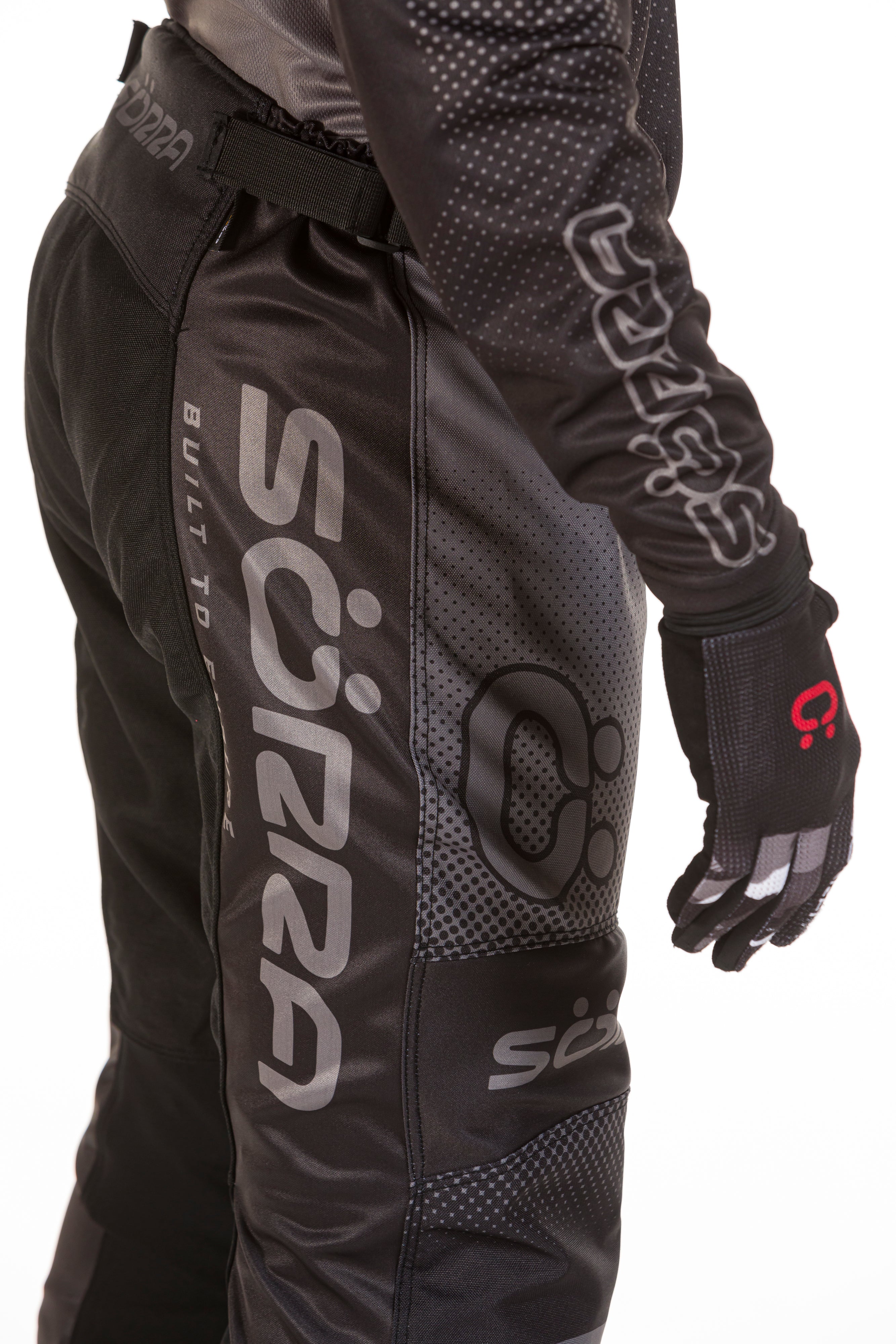 Conjunto Enduro 1 Gris-Negro