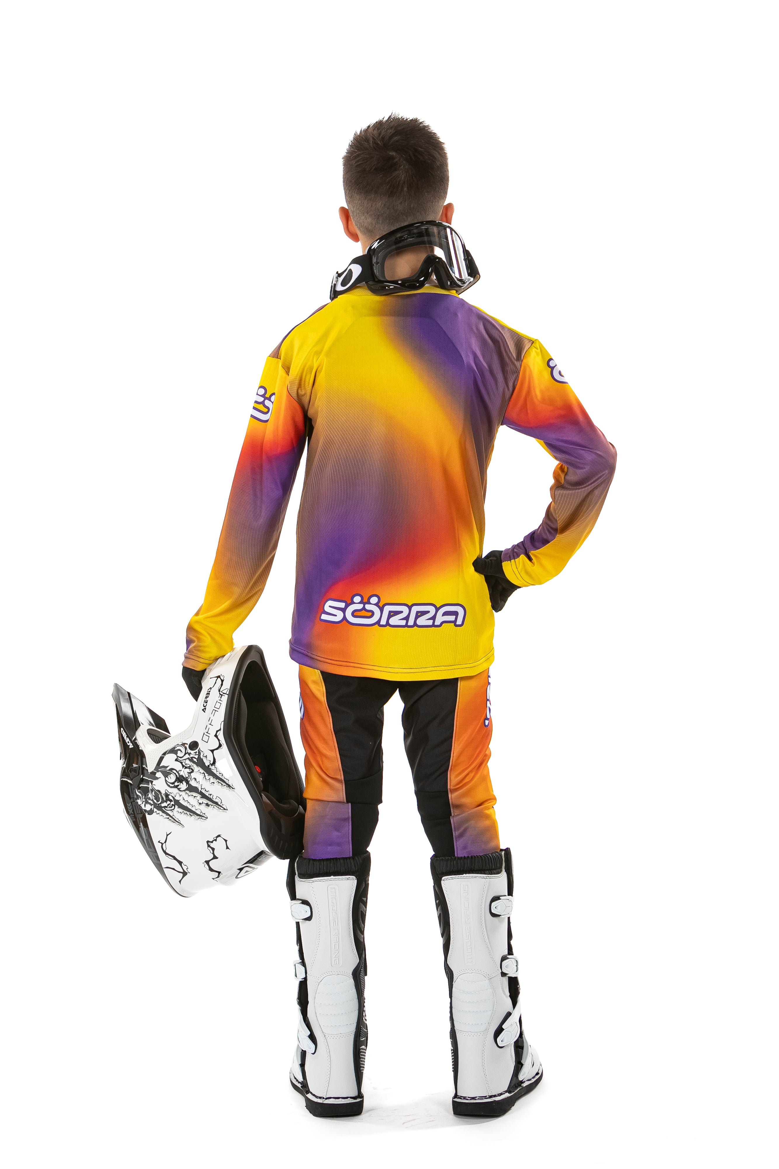 CONJUNTO ENDURO & MX JUNIOR AMARILLO