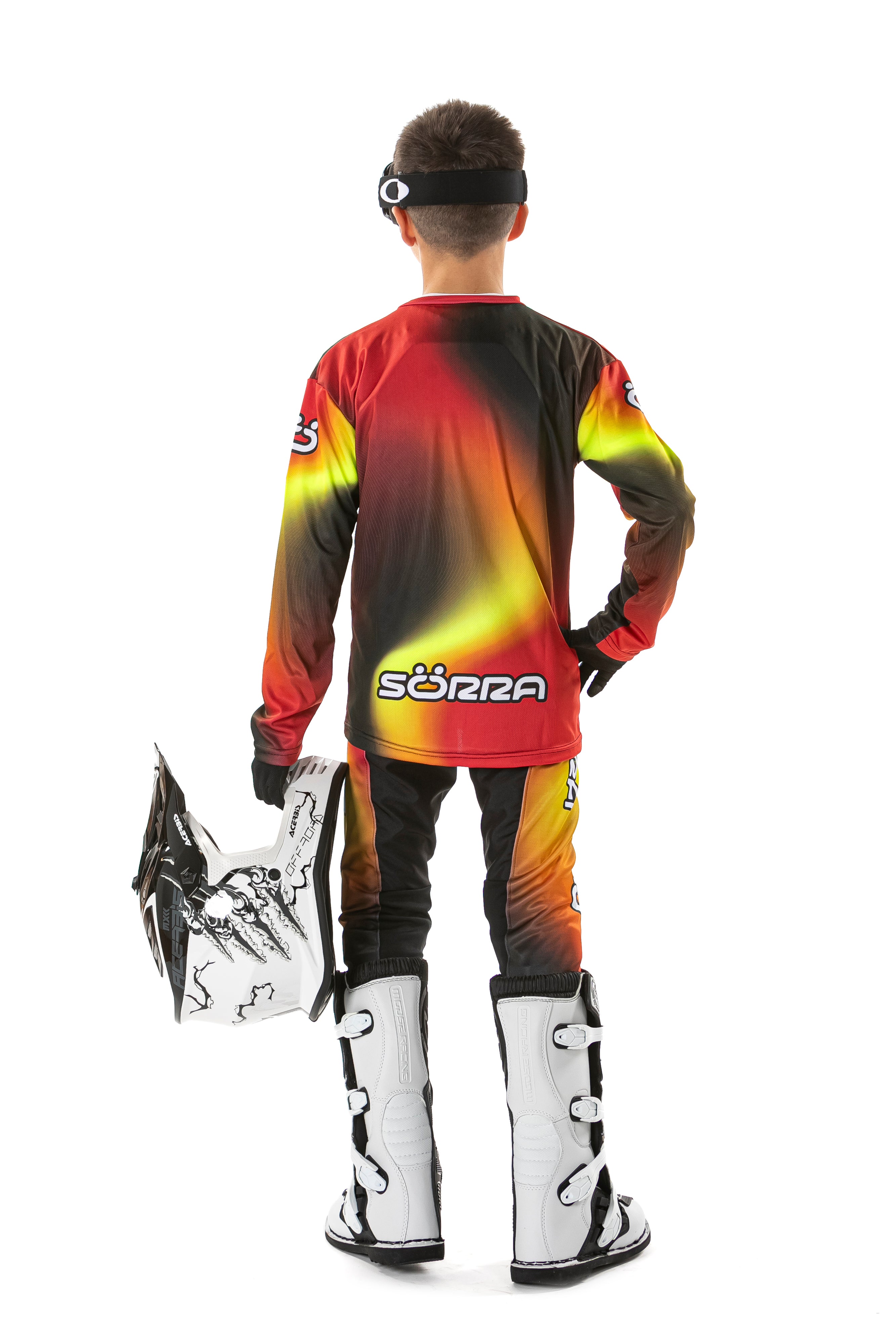 CONJUNTO ENDURO & MX JUNIOR ROJO