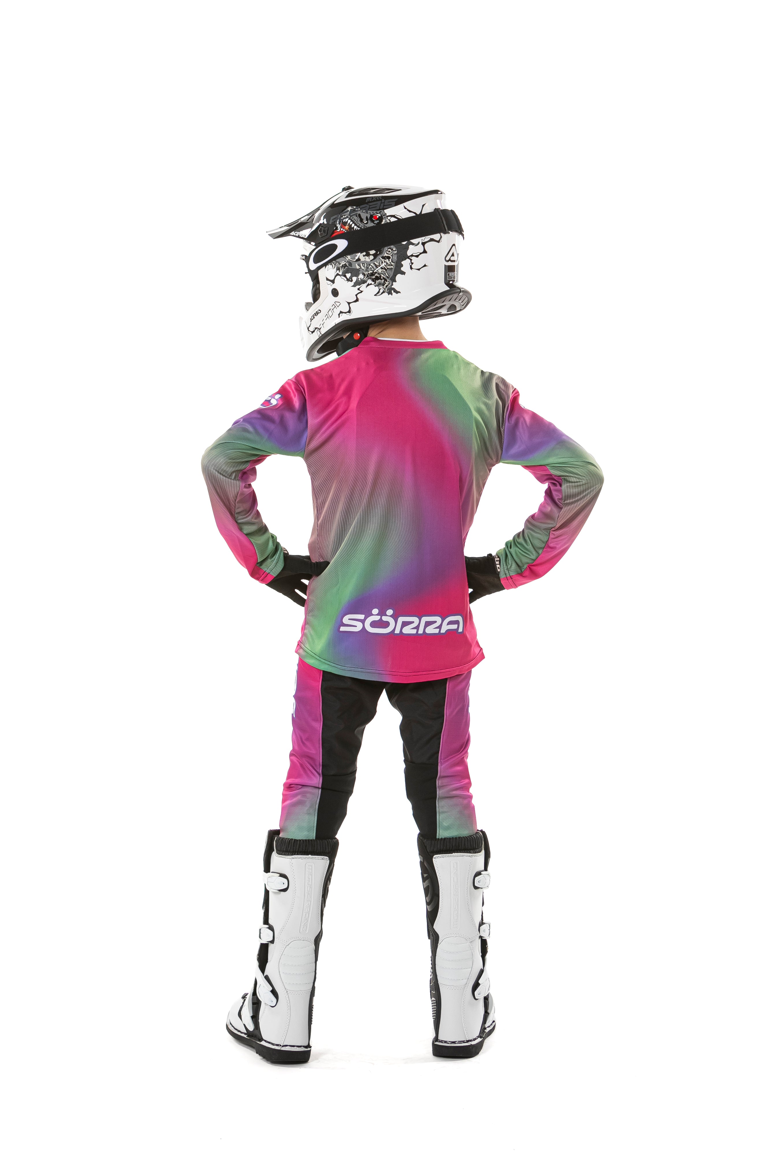 CONJUNTO ENDURO & MX JUNIOR ROSA