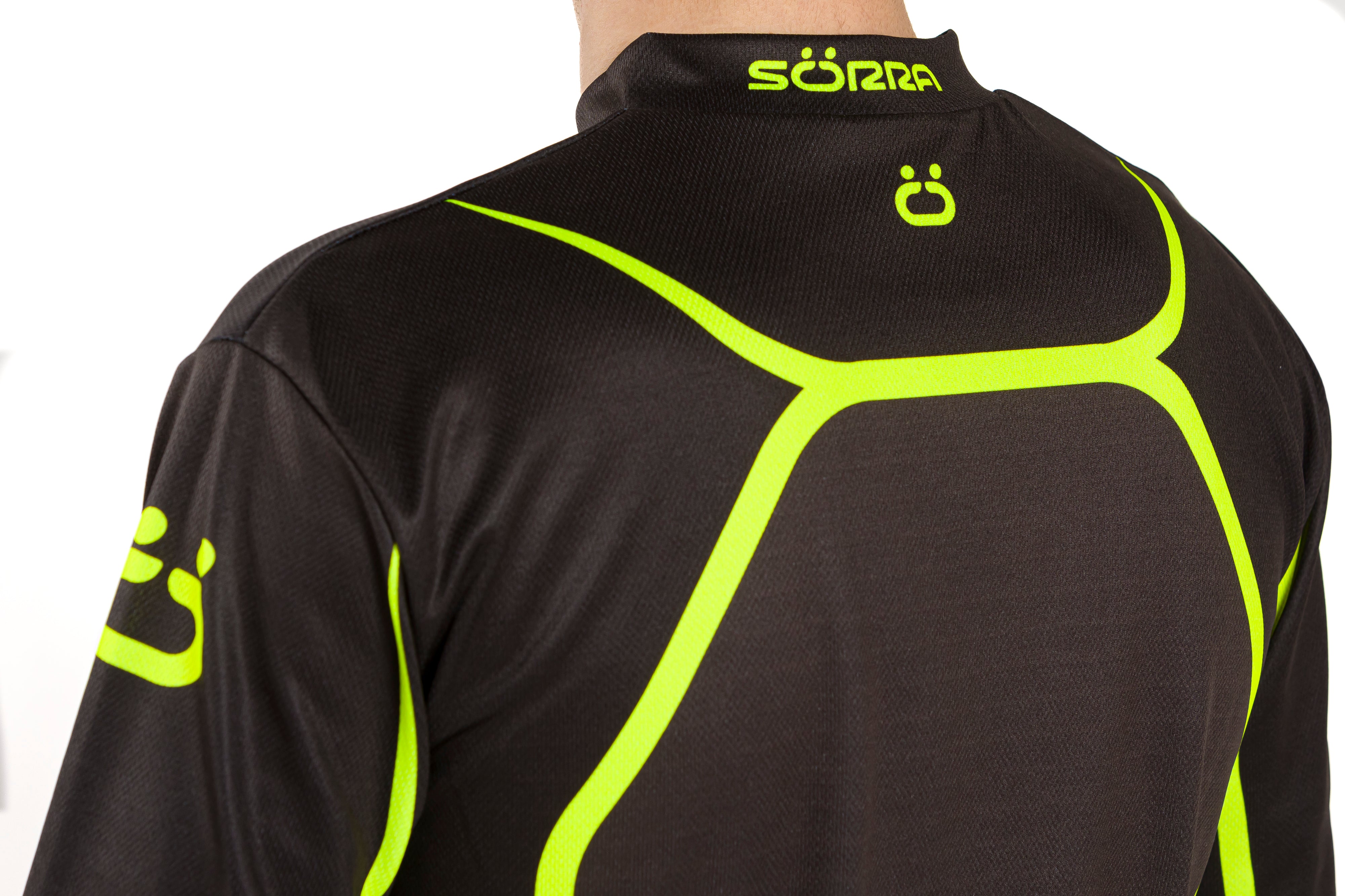 T-Shirt Trial Sörra 1 Racing Black - Yellow