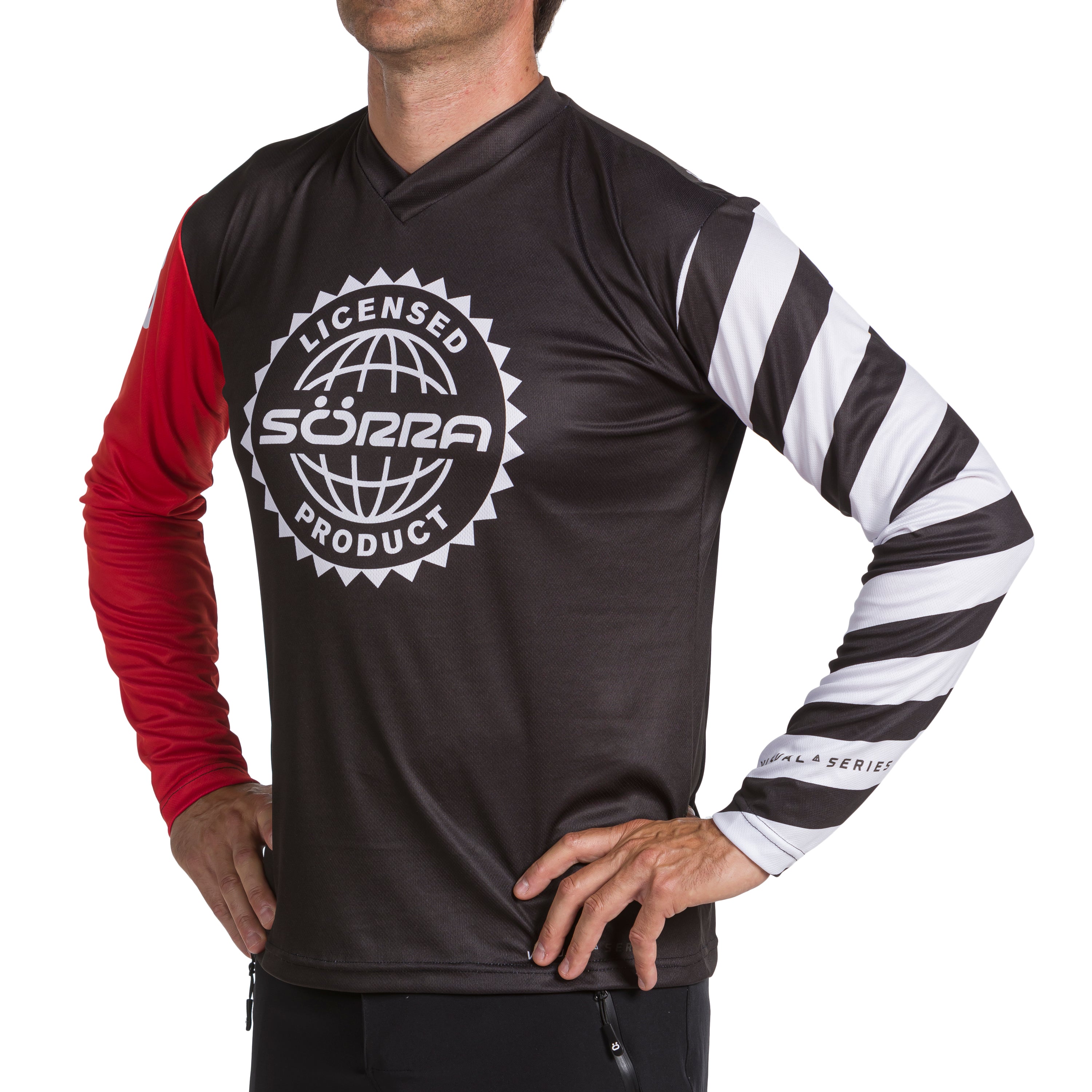 Conjunto de Ropa MTB 2 Serie Visual Roja