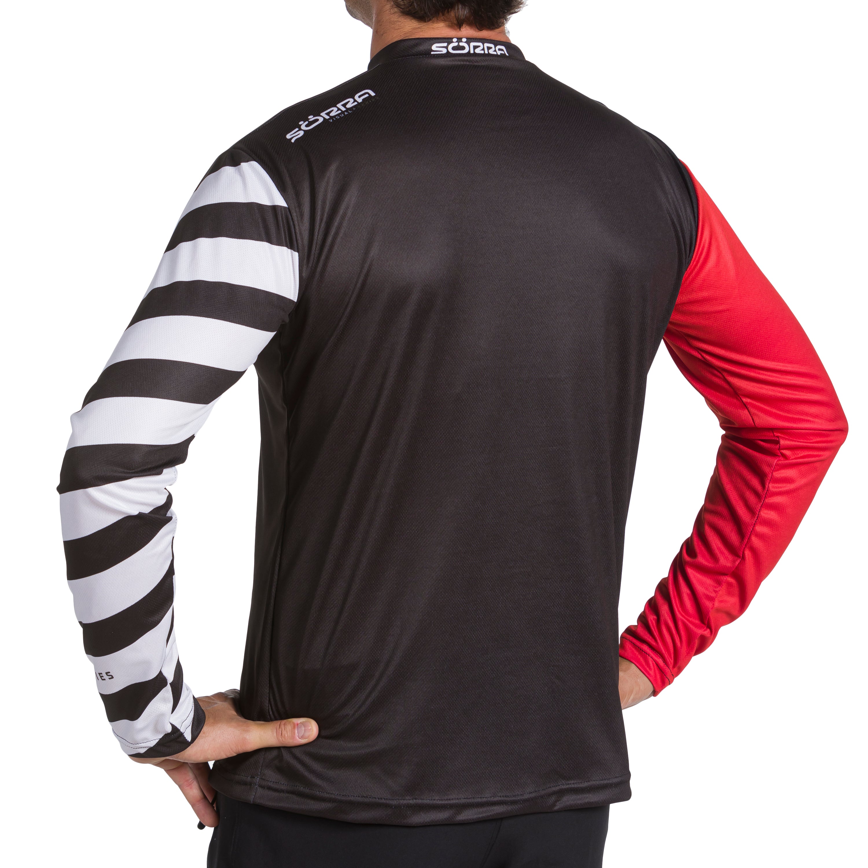 Conjunto de Ropa MTB 2 Serie Visual Roja