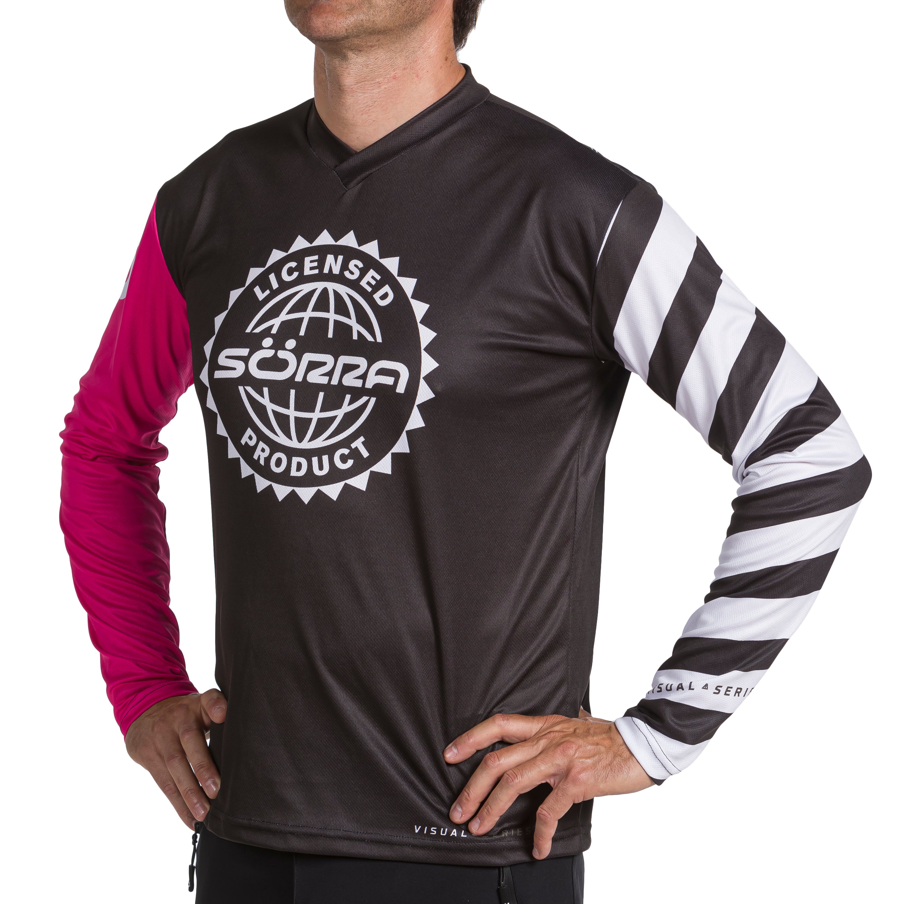 Conjunto de Ropa MTB 2 Serie Visual Naranja