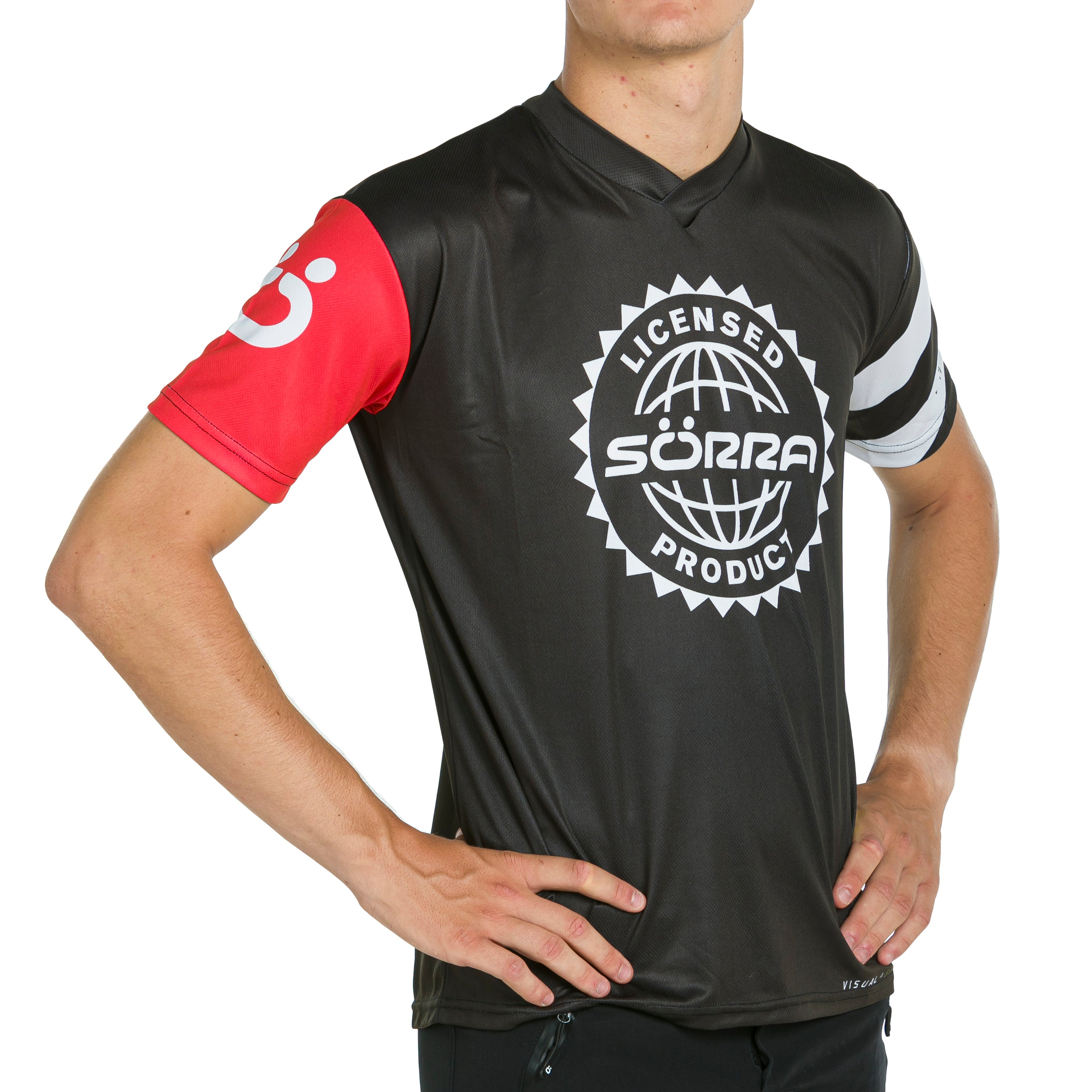 Conjunto de Ropa MTB SS 2 Serie Visual Roja