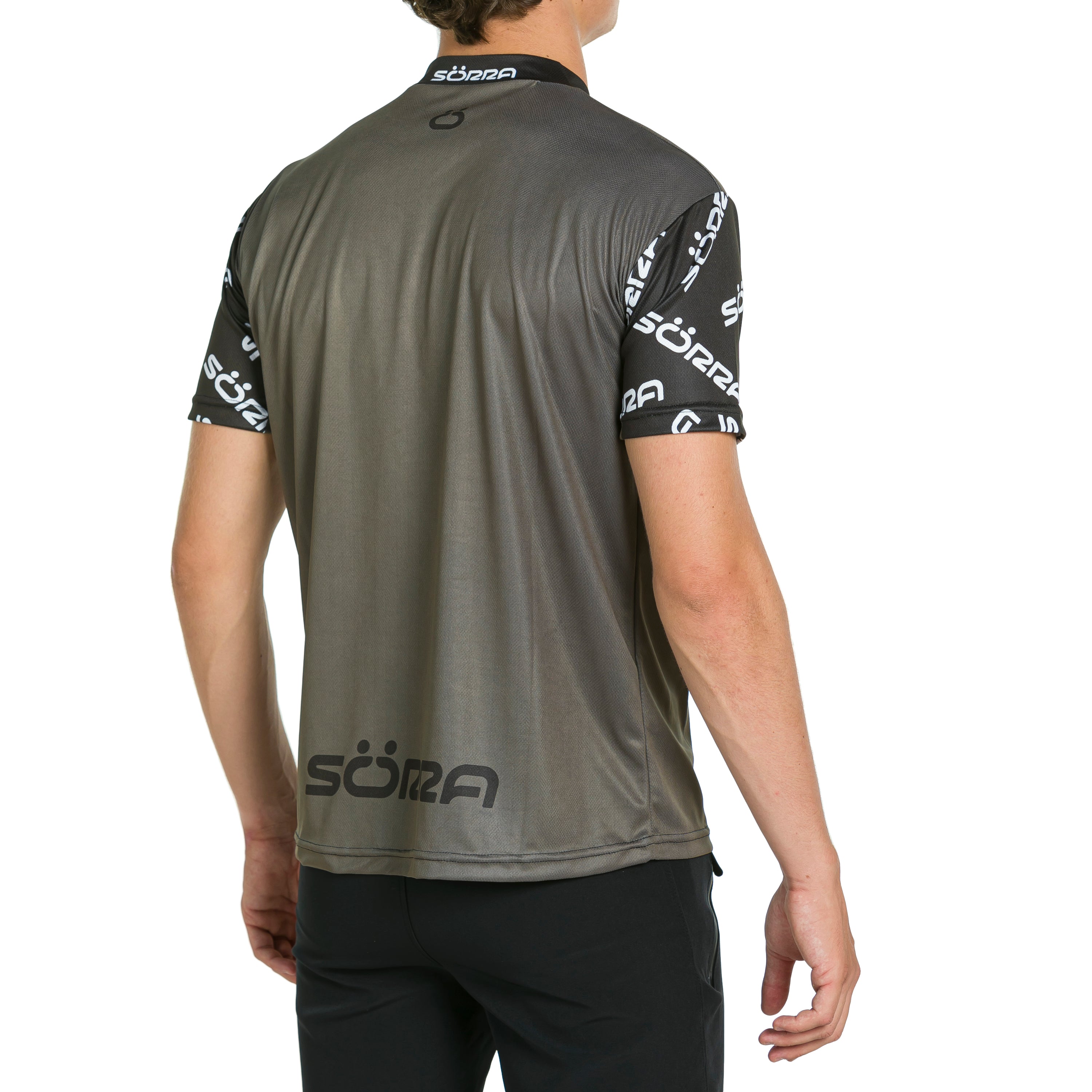MTB Clothing Set SS 2 Letters Grey