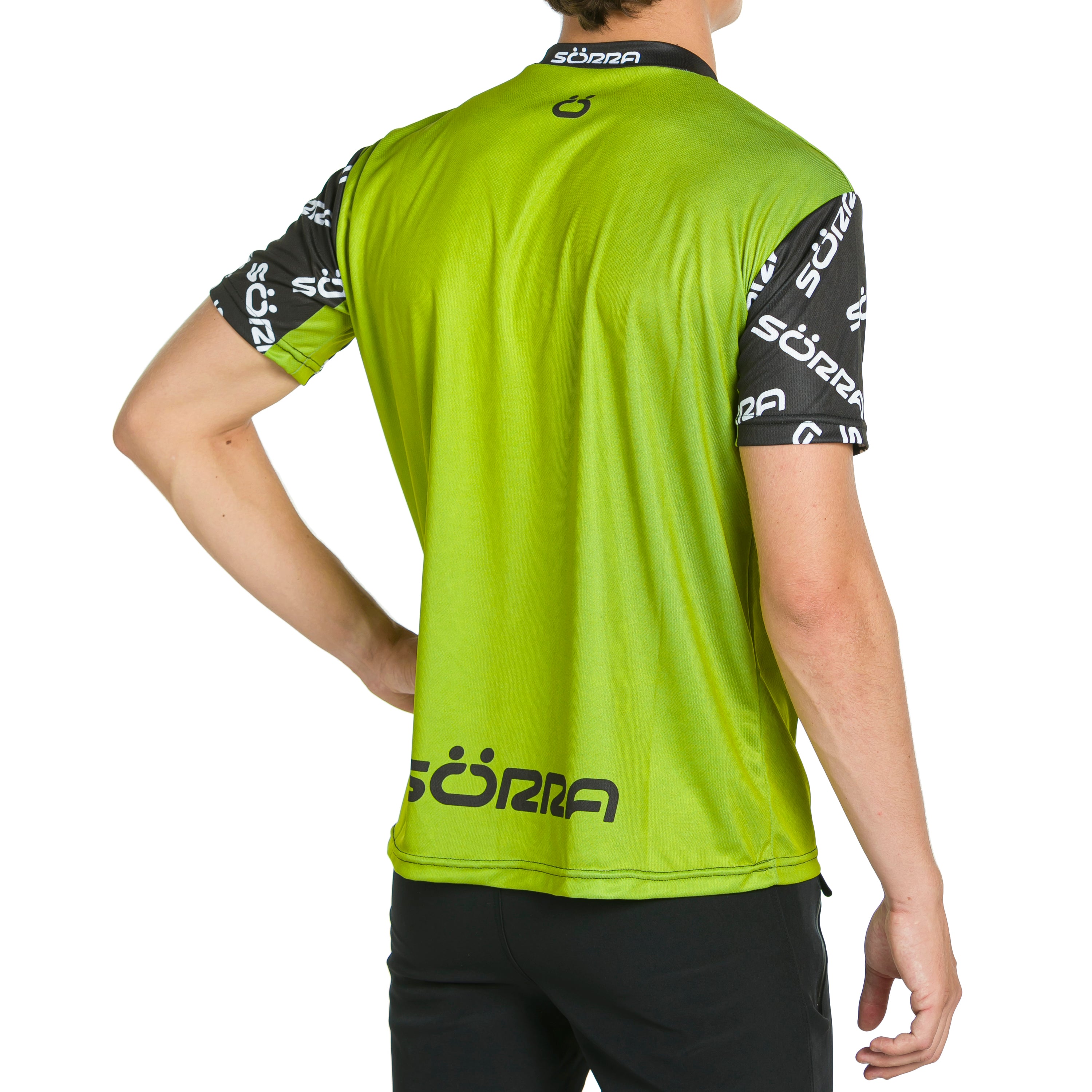 Conjunto de Ropa MTB SS 2 Letras Verde