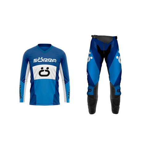 ENDURO CLOTHING SET 2 BLUE