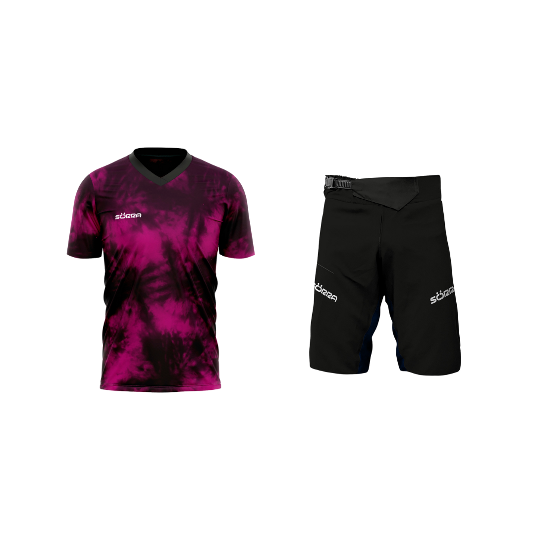 MTB CLOTHING SET SS 2 TIE DYE