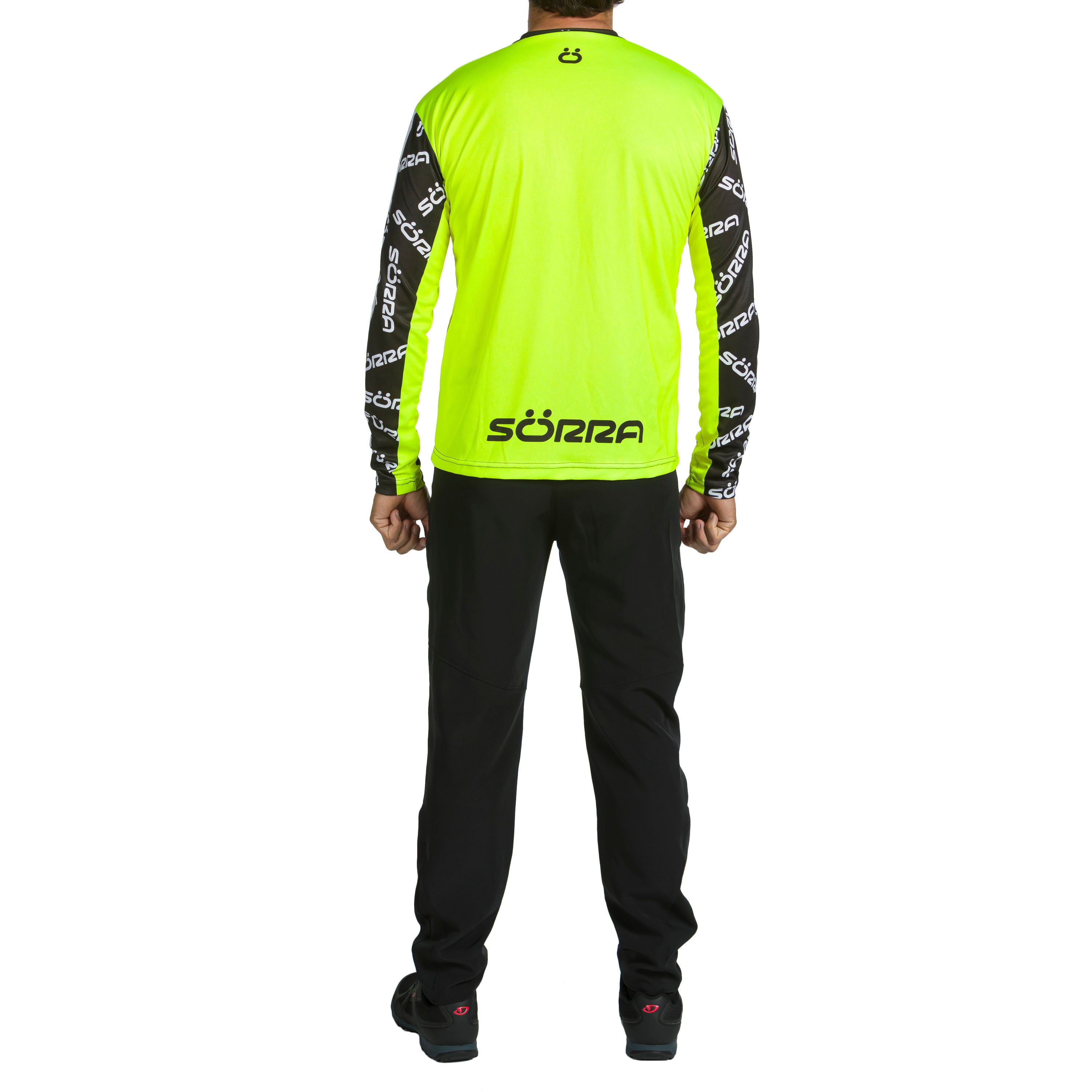 CONJUNTO 2 ROPA MTB LETTERS FLUOR