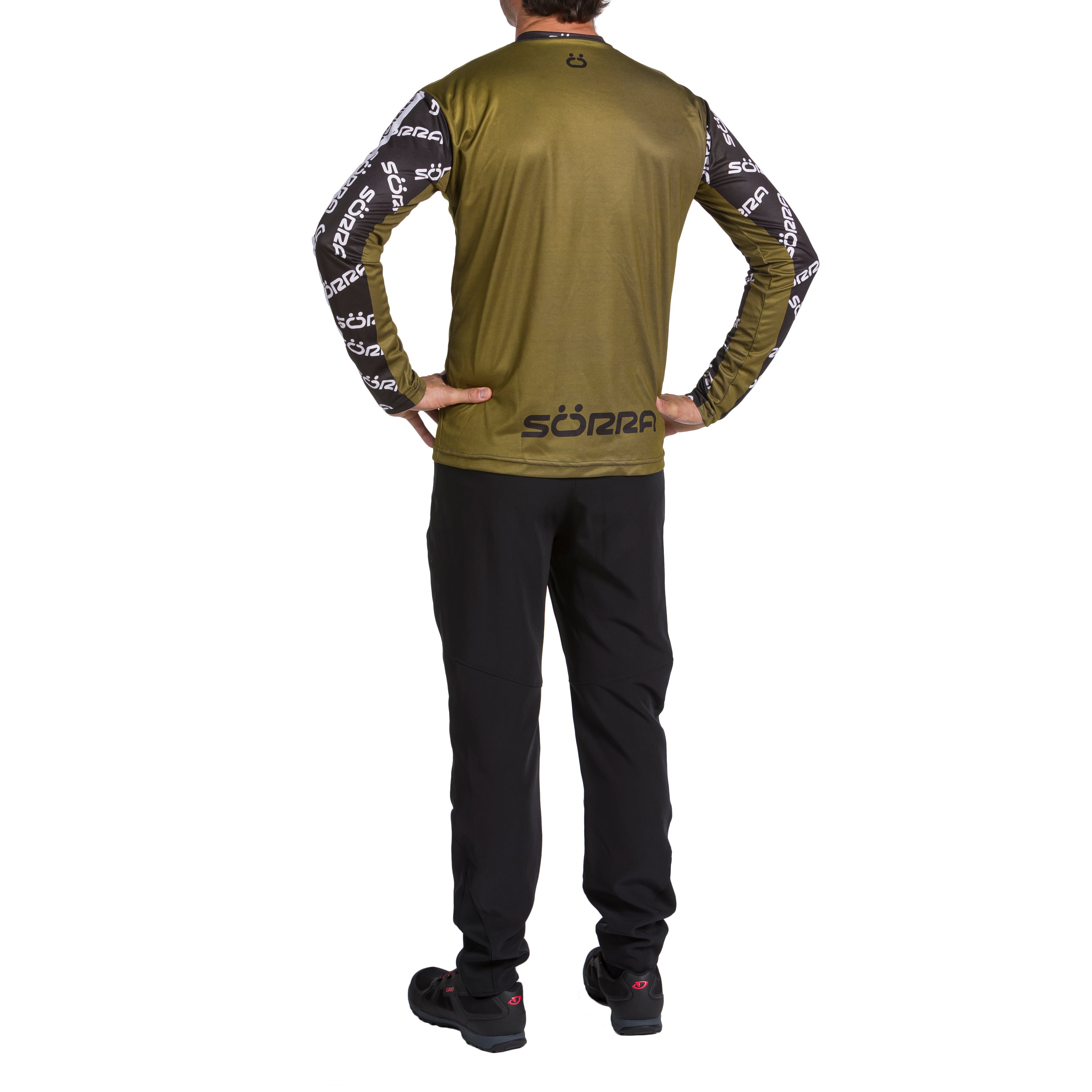 CONJUNTO 2 ROPA MTB LETTERS VERDE