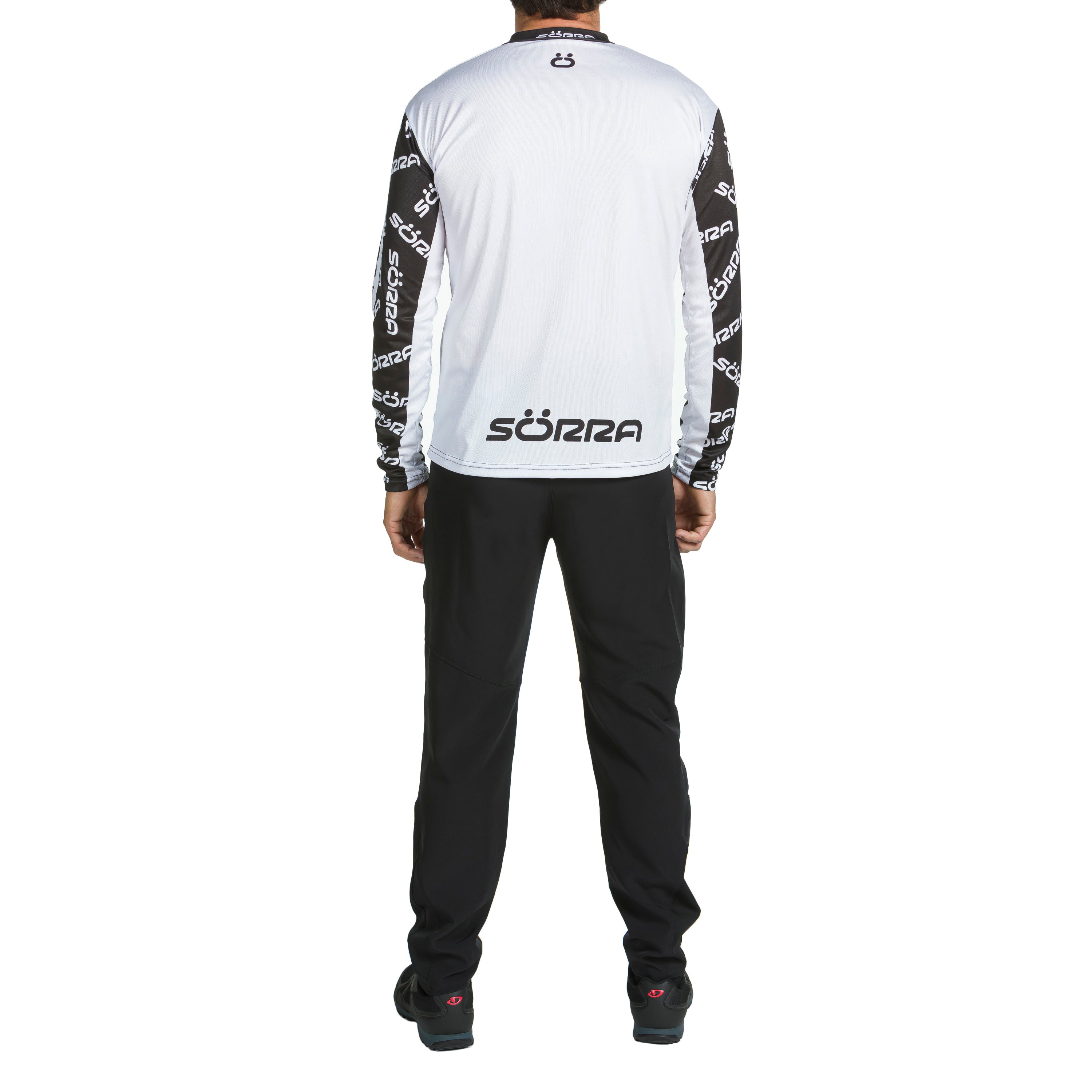 CONJUNTO 2 ROPA MTB LETTERS BLANCO