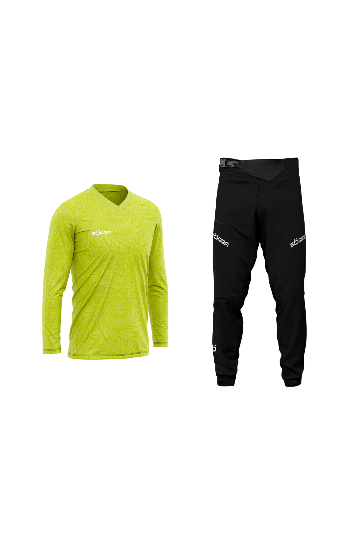 CONJUNTO 2 MTB TROPIC AMARILLO