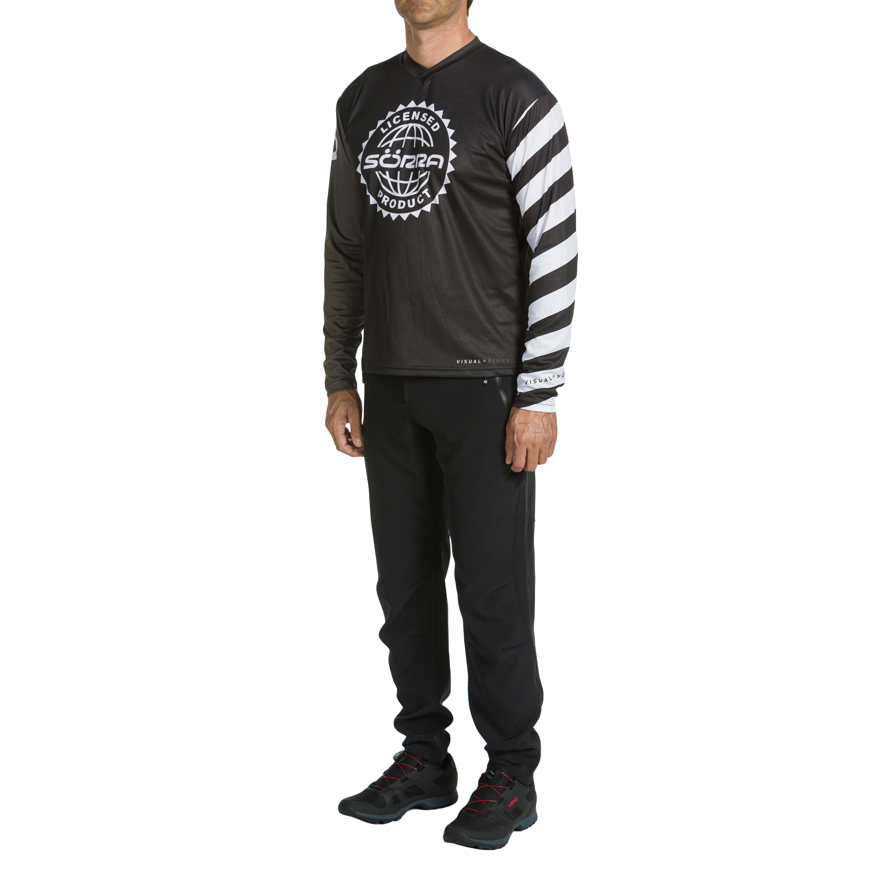 CONJUNTO 2 ROPA MTB VISUAL SERIES GRIS