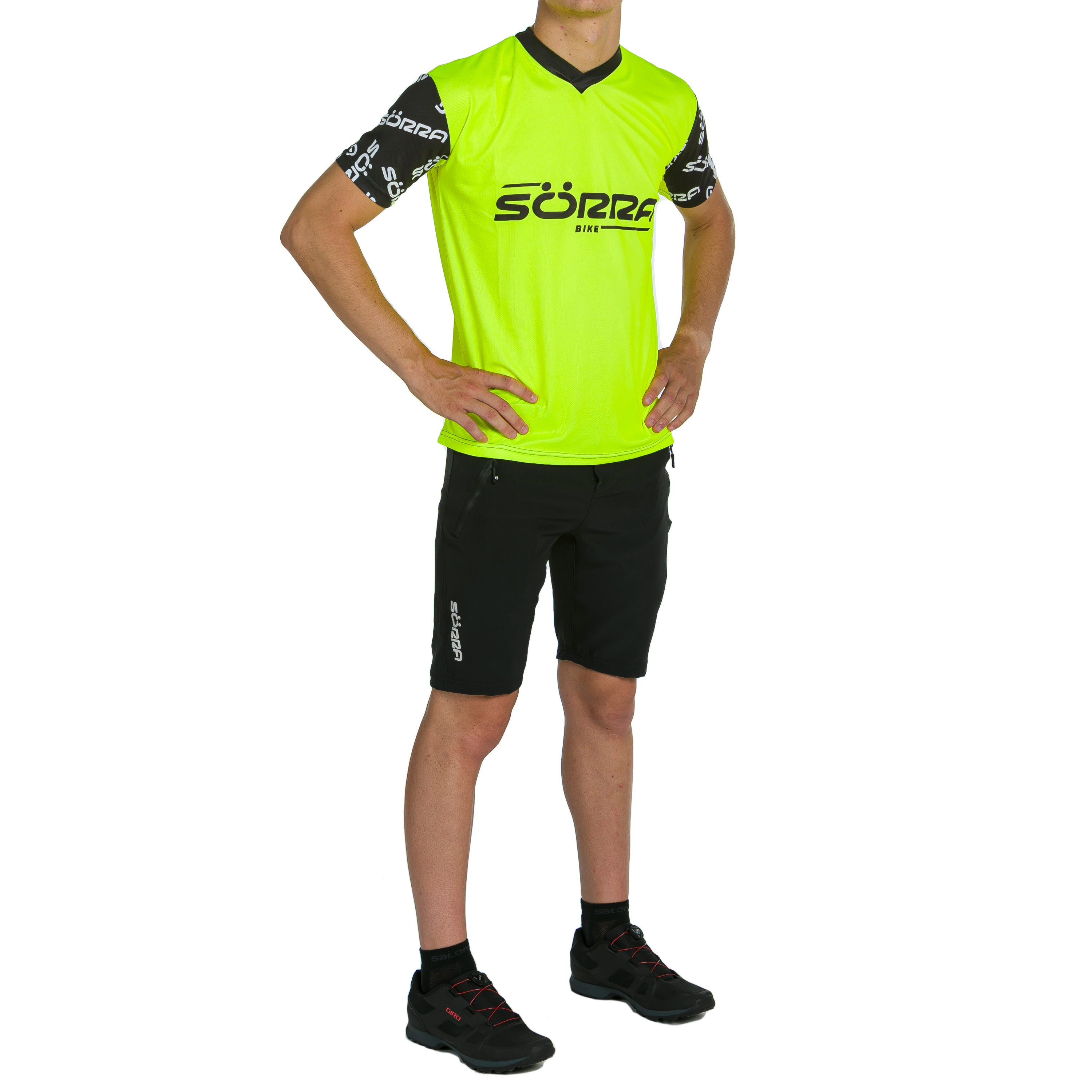 MTB CLOTHING SET SS 2 LETTERS FLUOR