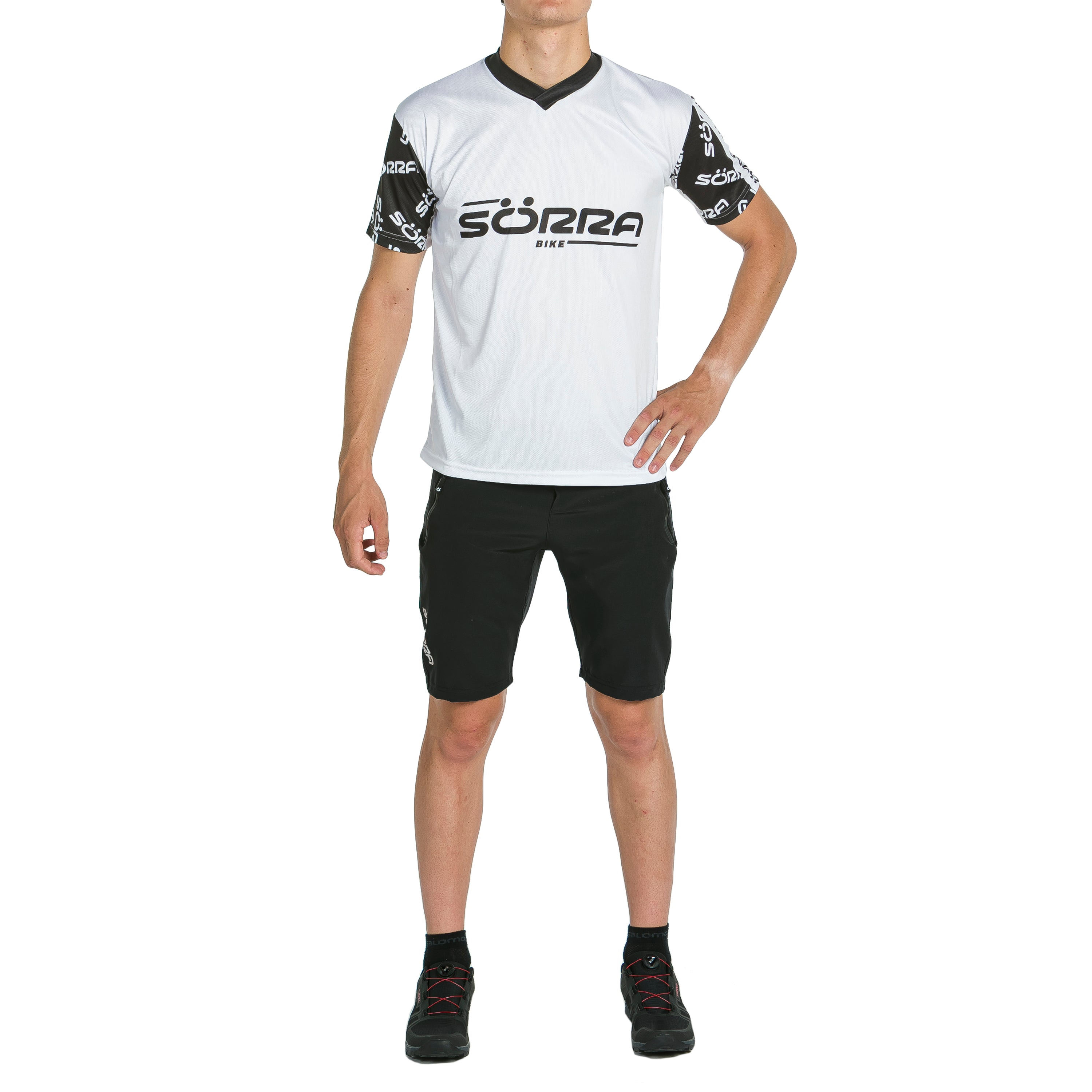 MTB CLOTHING SET SS 2 LETTERS GREY