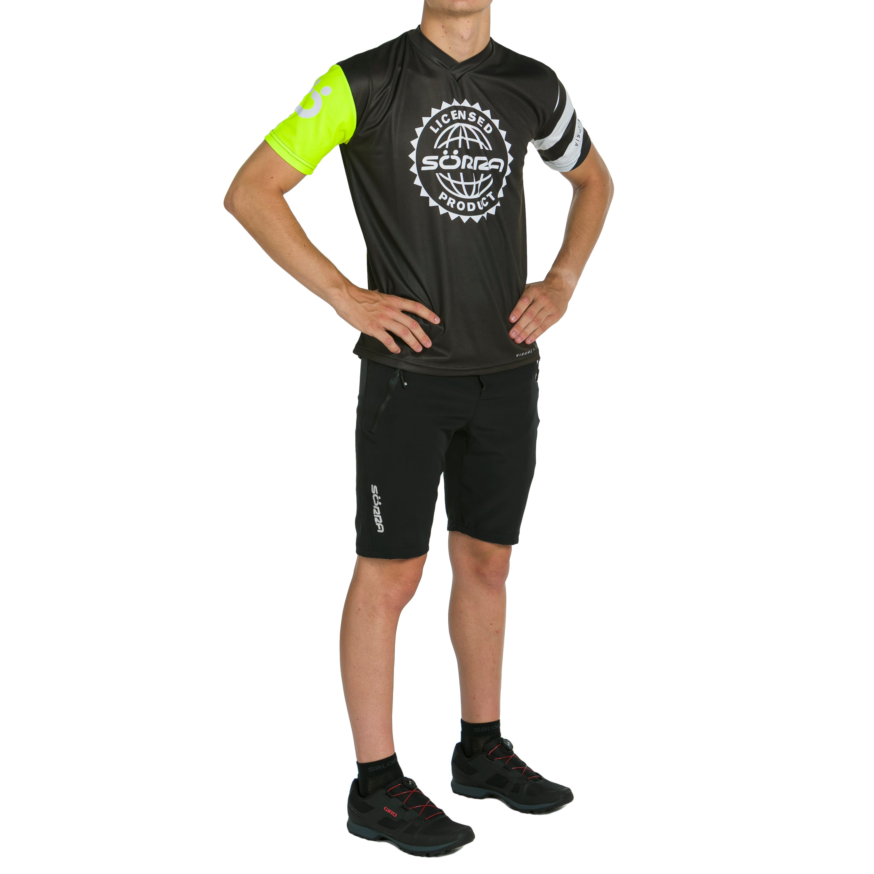 MTB CLOTHING SET SS 2 VISUAL SERIES FLUOR