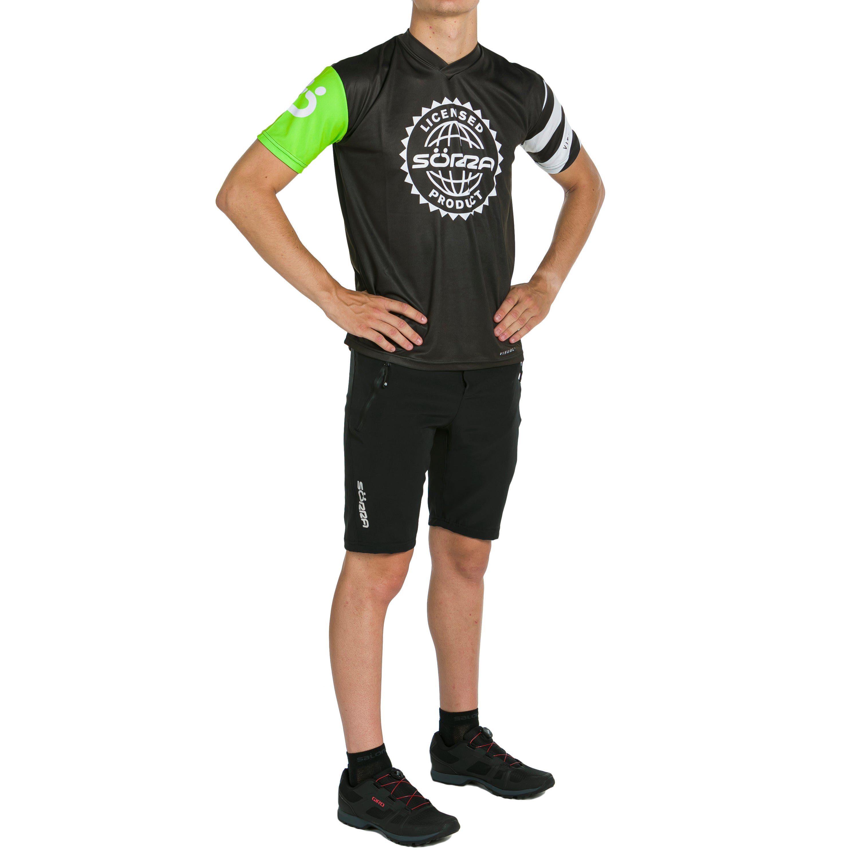 MTB CLOTHING SET SS 2 VISUAL SERIES FLUOR