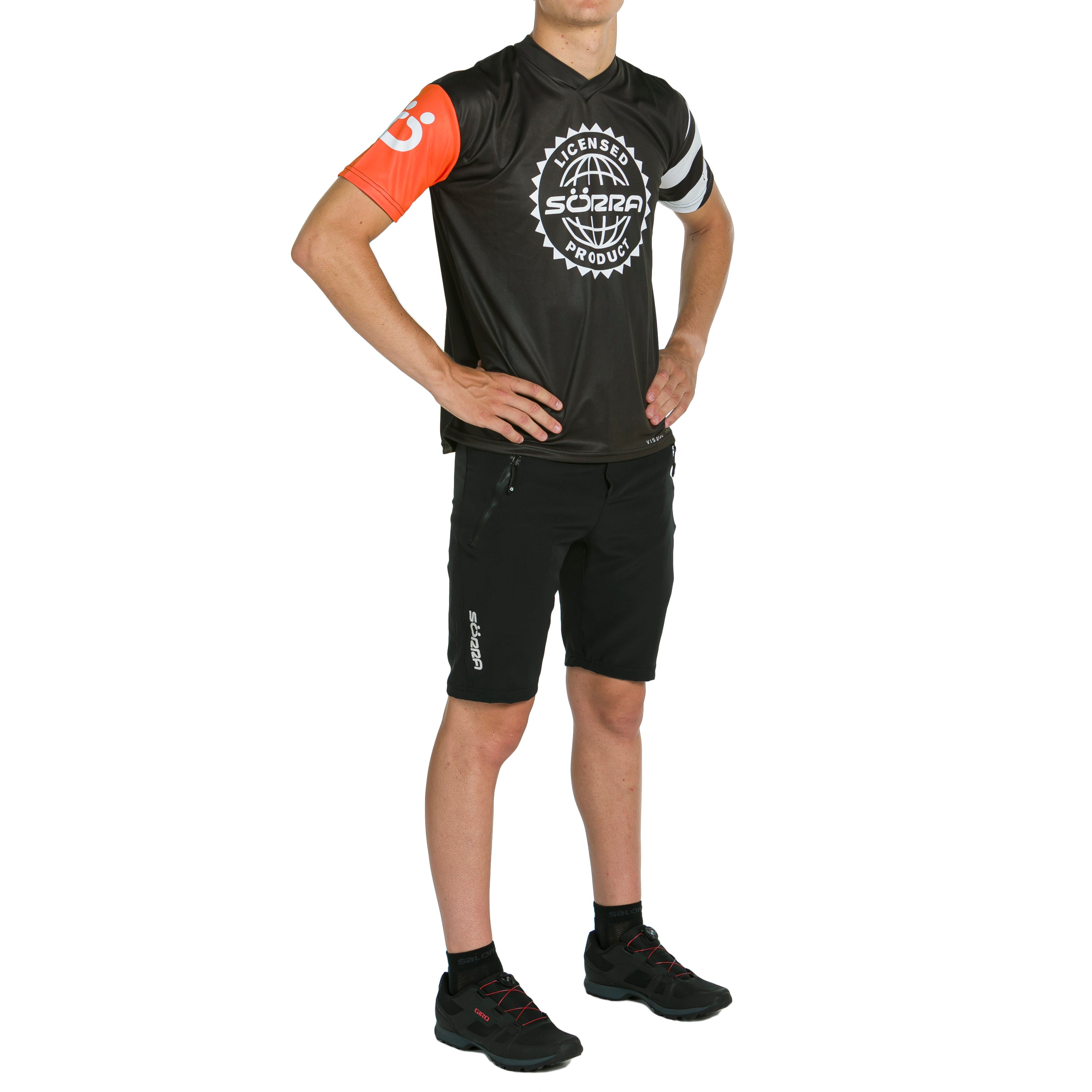MTB CLOTHING SET SS 2 VISUAL SERIES ORANGE