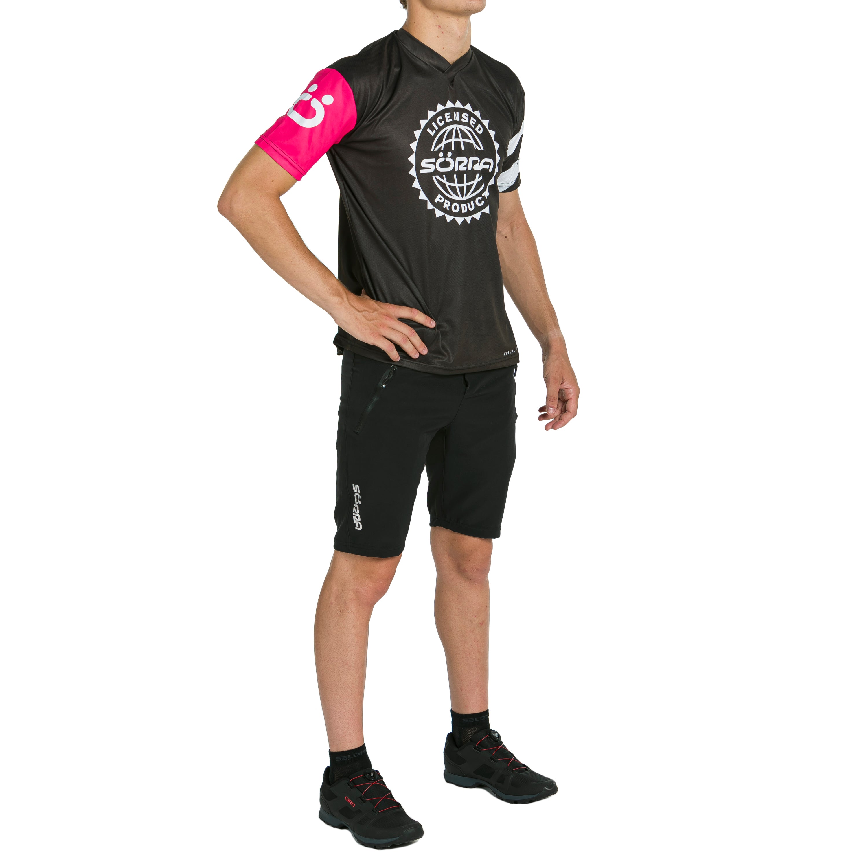 MTB CLOTHING SET SS 2 VISUAL SERIES PINK