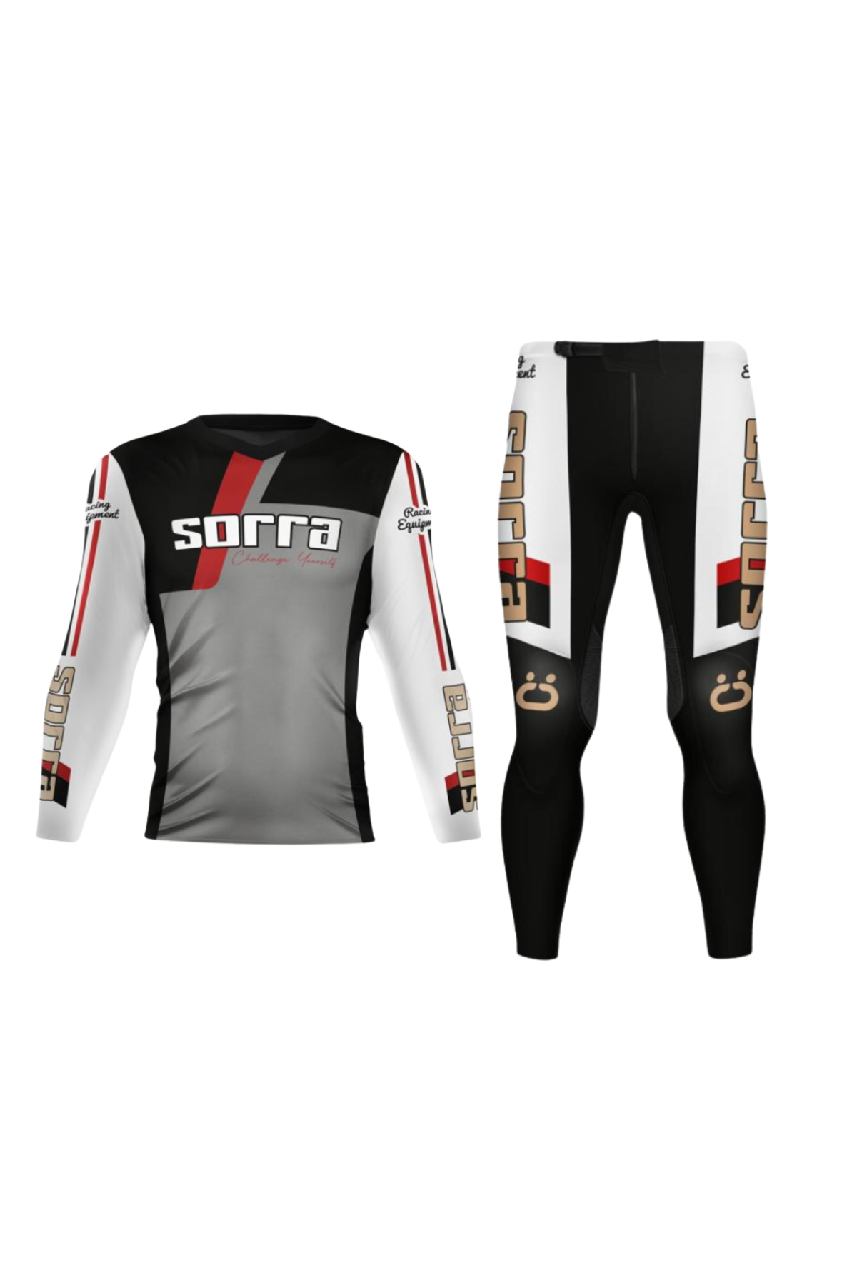 TRIAL CLOTHING SET 2 RACING RETRO