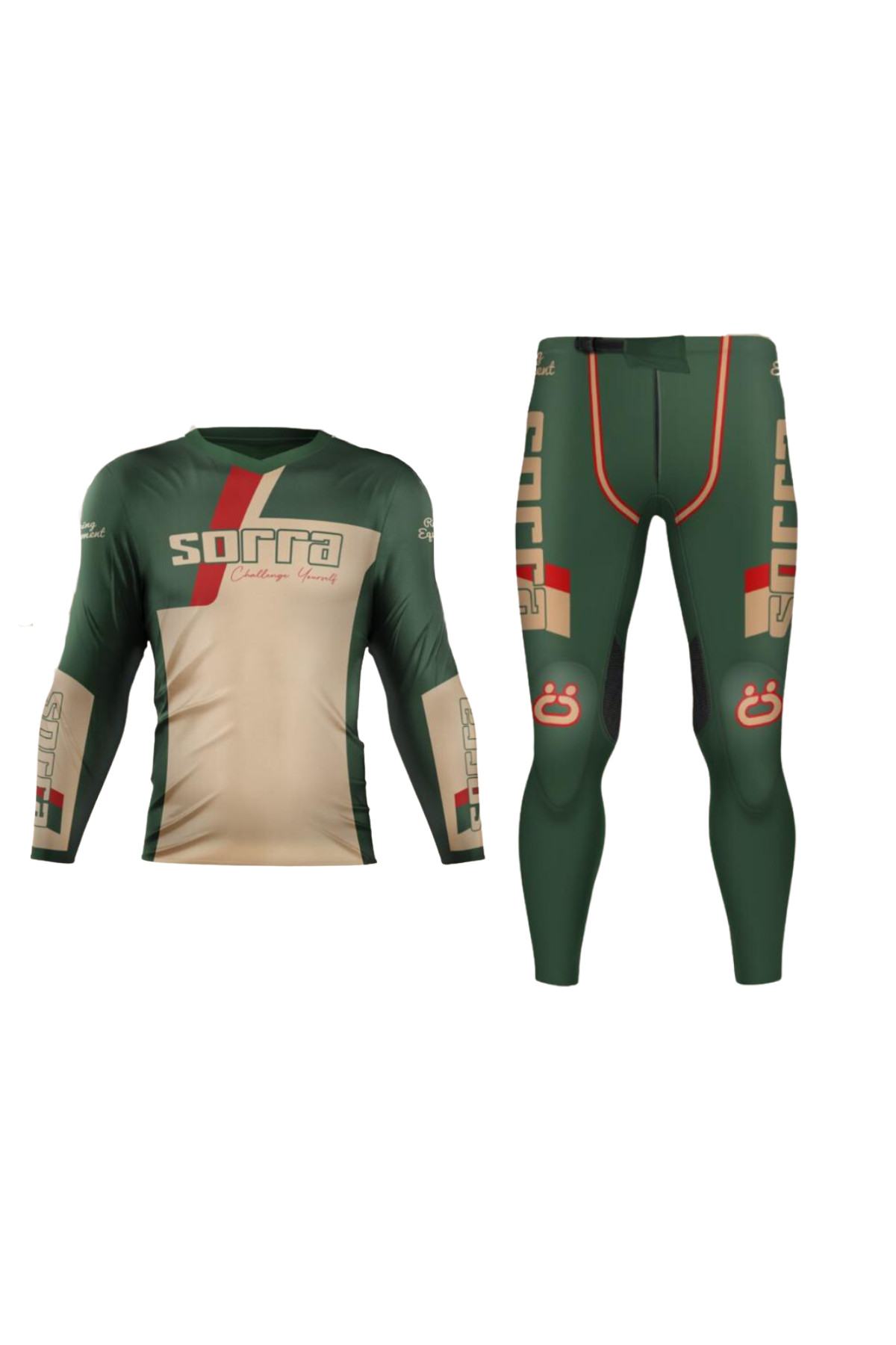 TRIAL CLOTHING SET 2 RACING RETRO