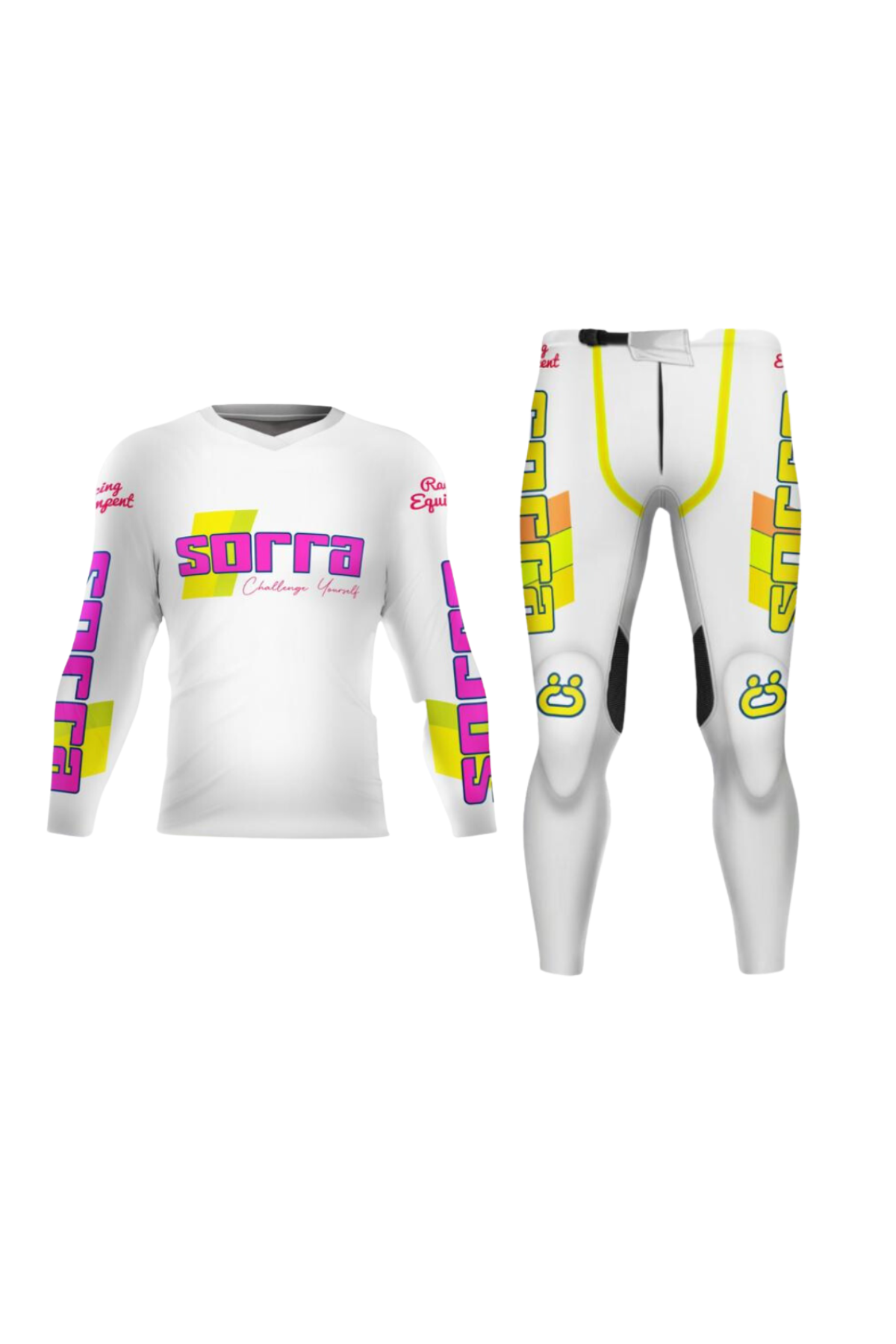 TRIAL CLOTHING SET 2 RACING RETRO
