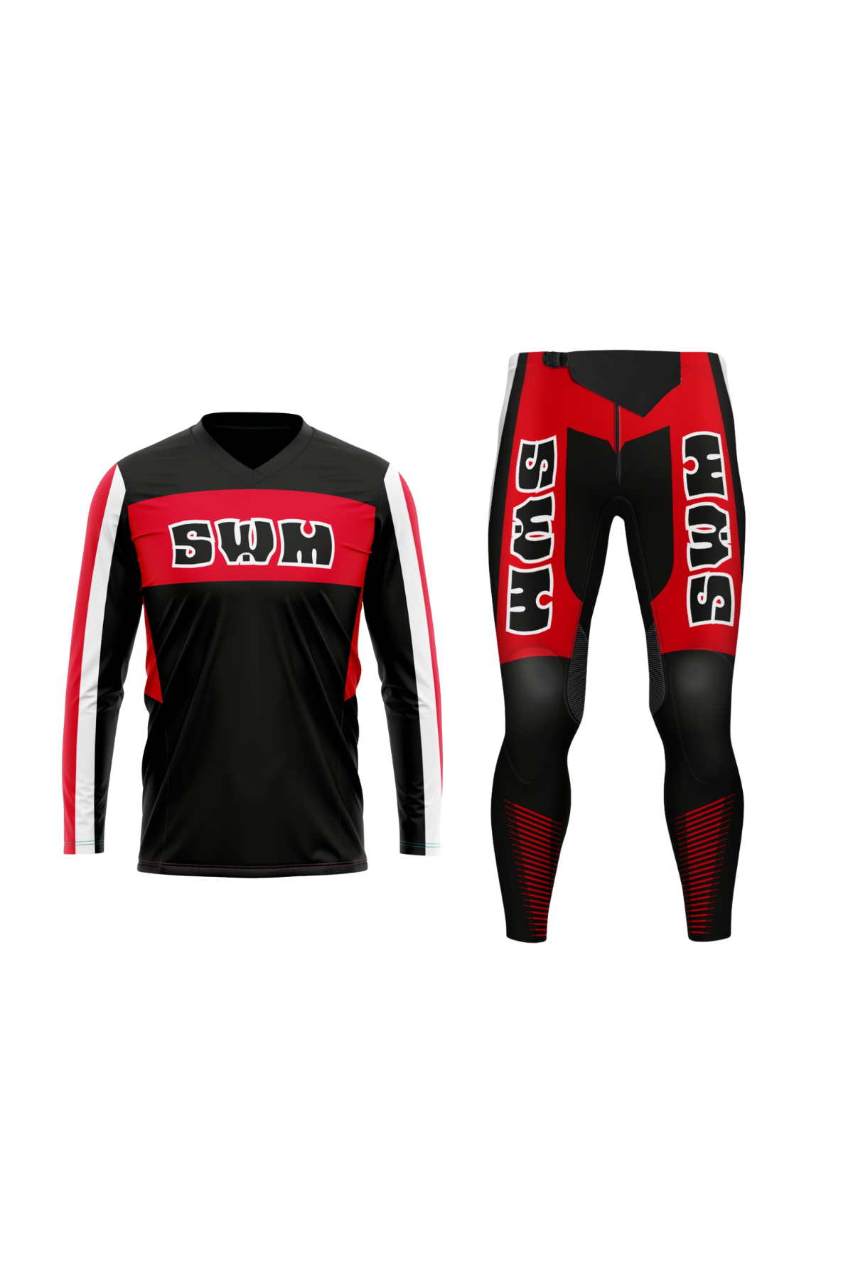 TRIAL CLOTHING SET 2 CLASSIC SWM RED