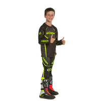 TRIAL CLOTHING SET 2 JUNIOR BLACK-FLUOR