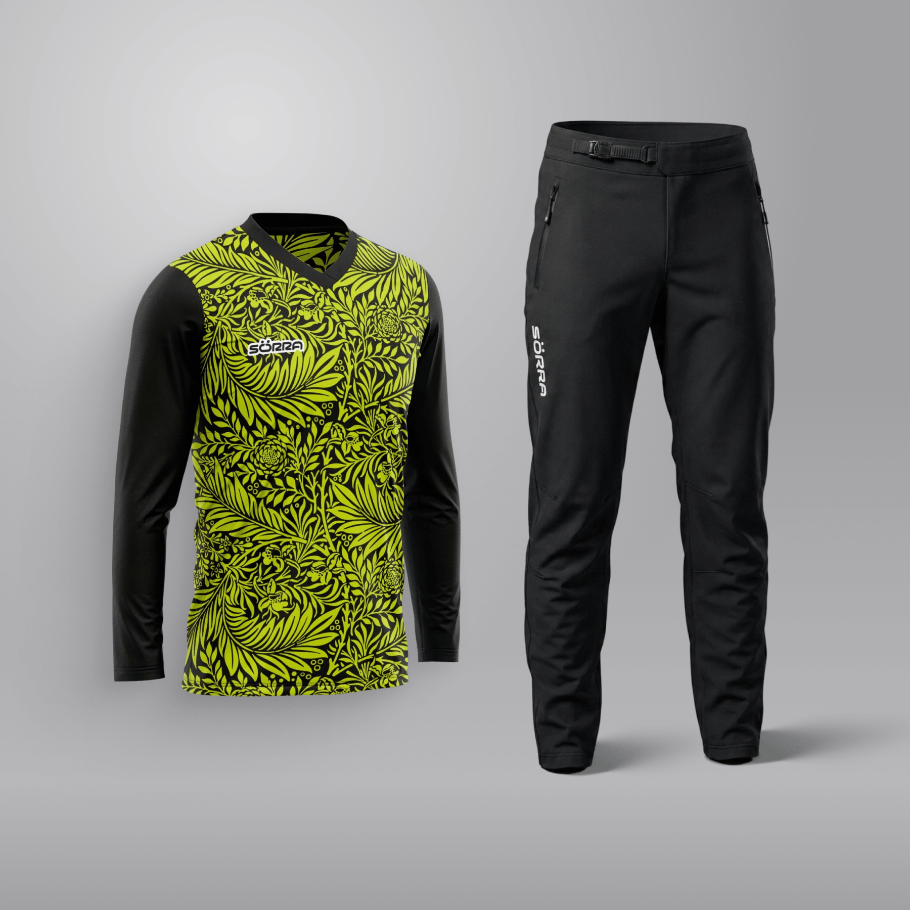MTB Clothing Set 2 Tropic Black