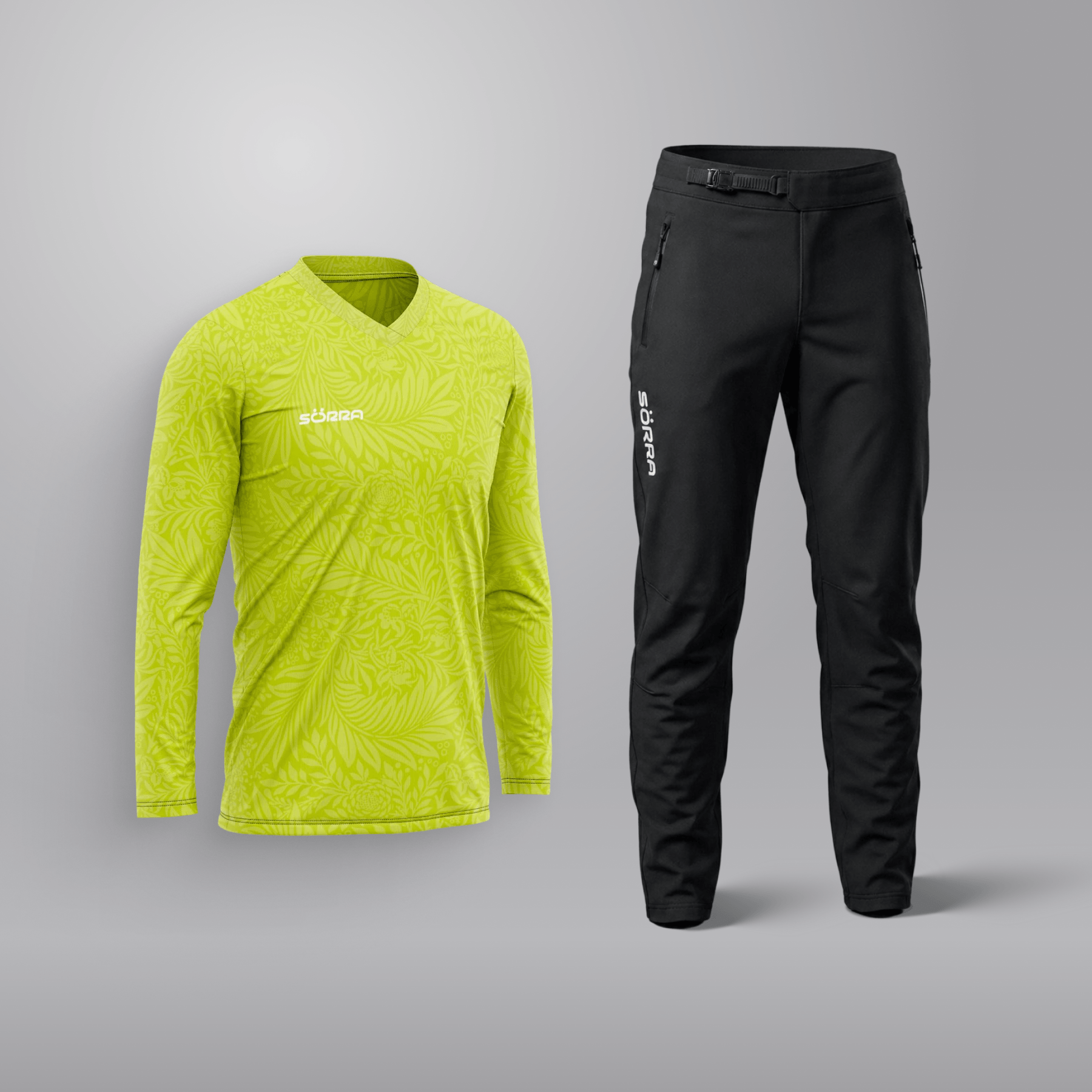 MTB Clothing Set 2 Tropic Yellow