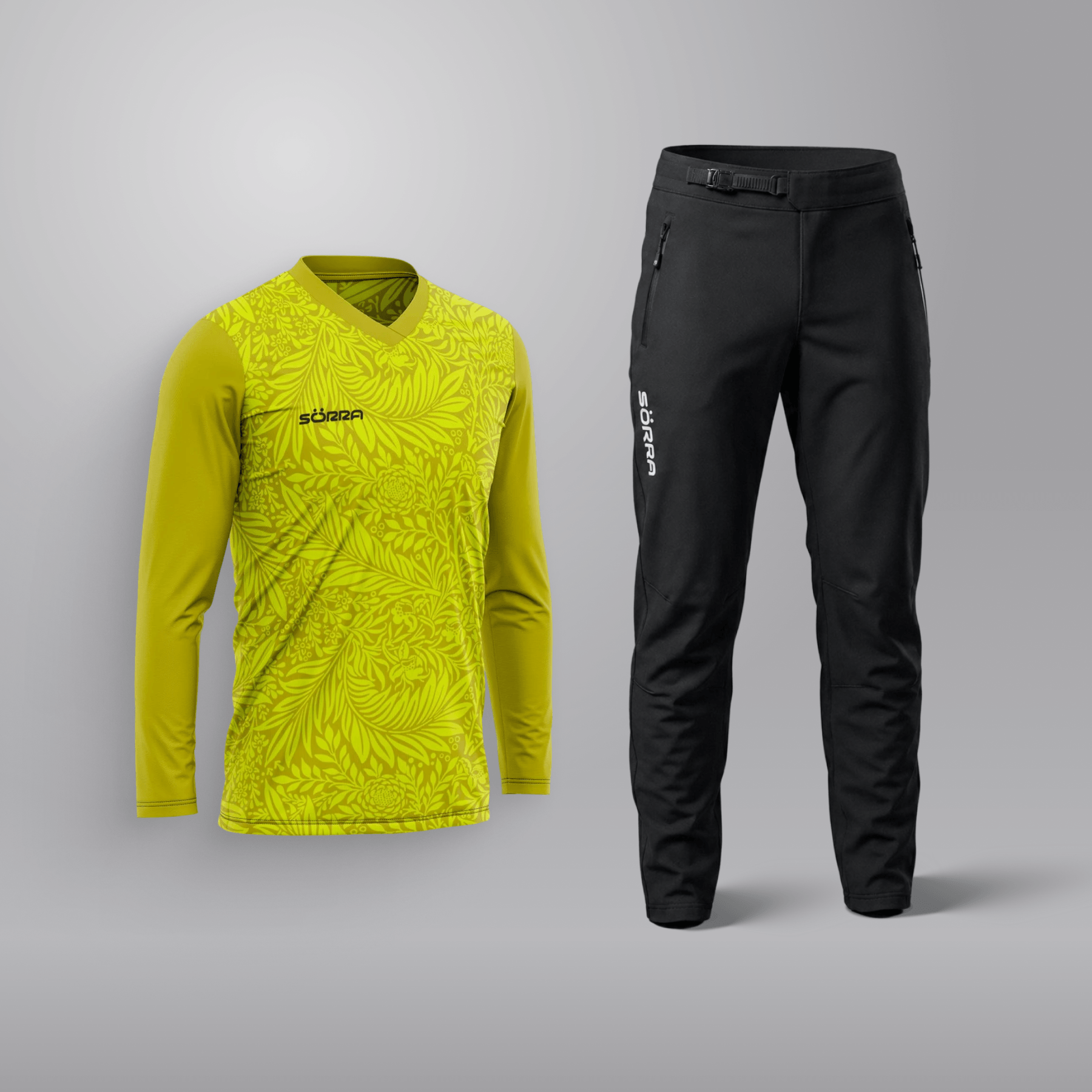 MTB Clothing Set 2 Tropic Mustard