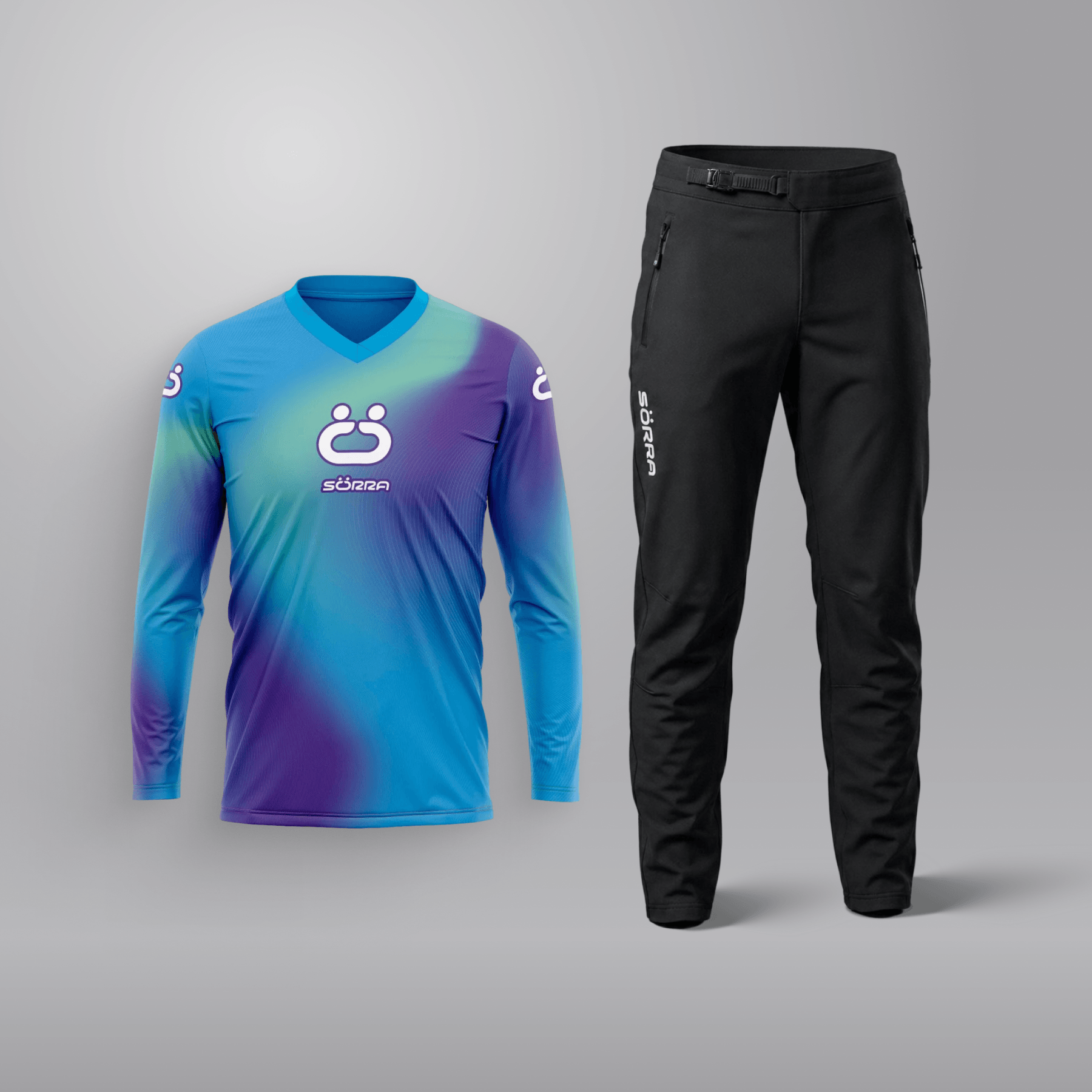 MTB Clothing Set 2 Grade Blue