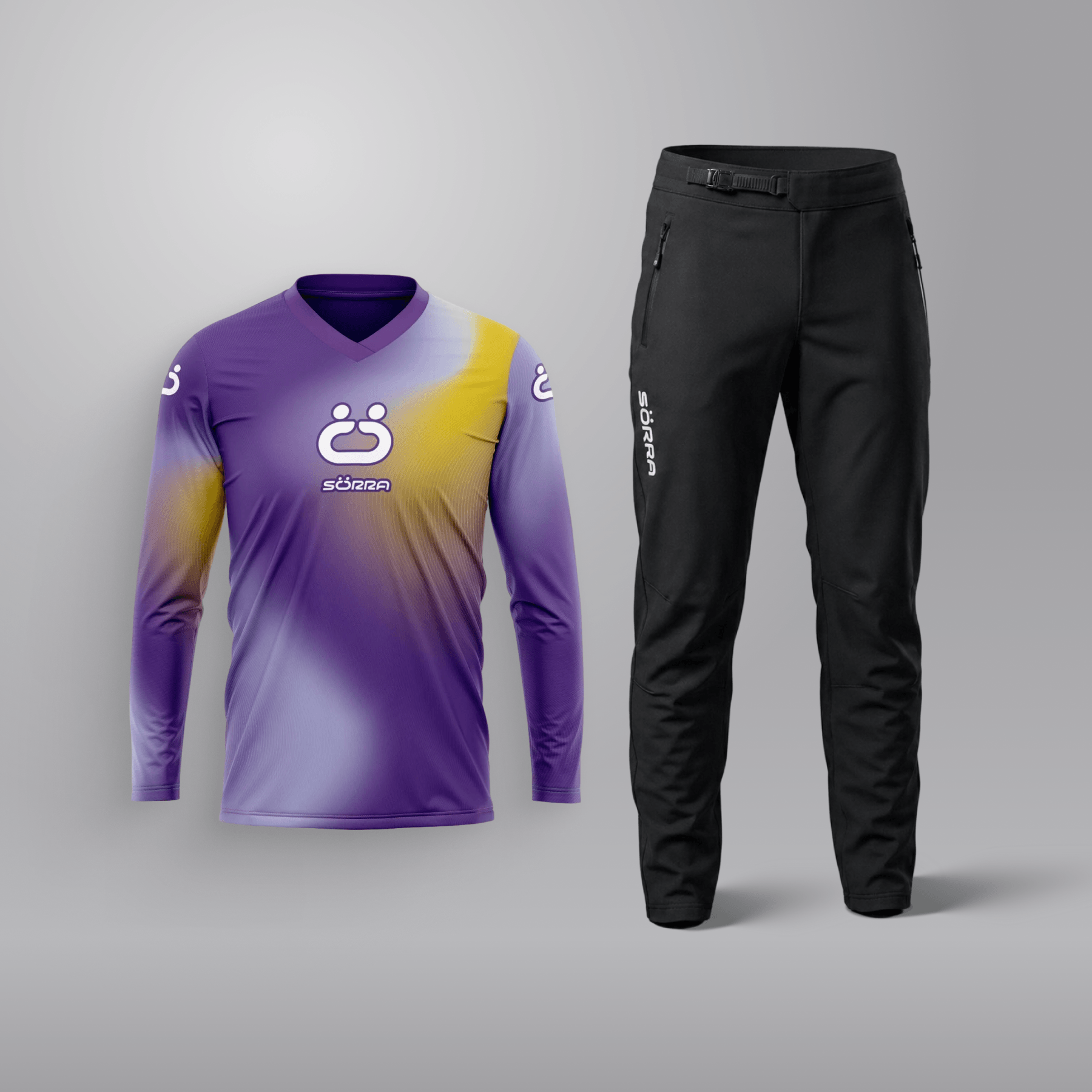 MTB Clothing Set 2 Grade Purple