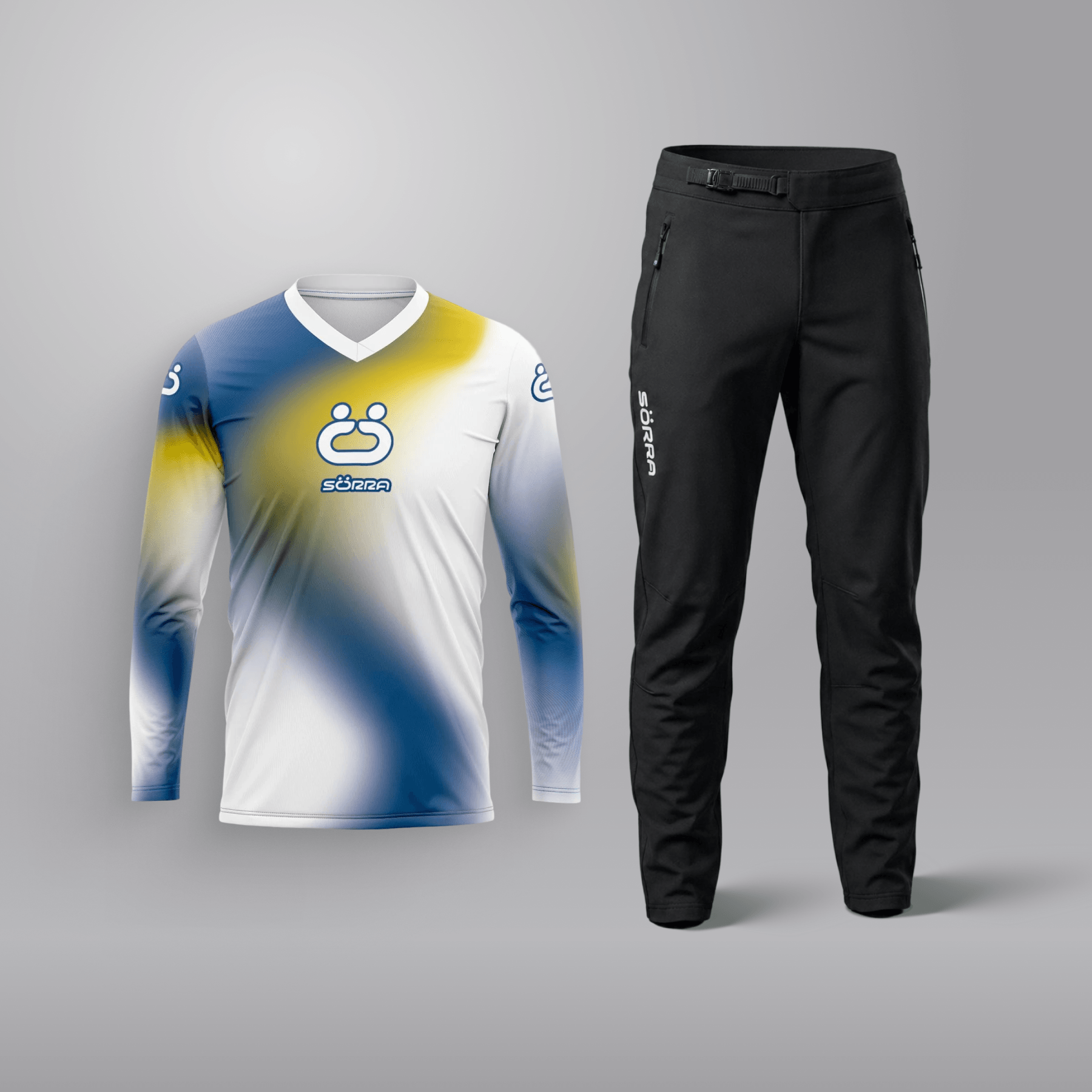 MTB Clothing Set 2 Grade White