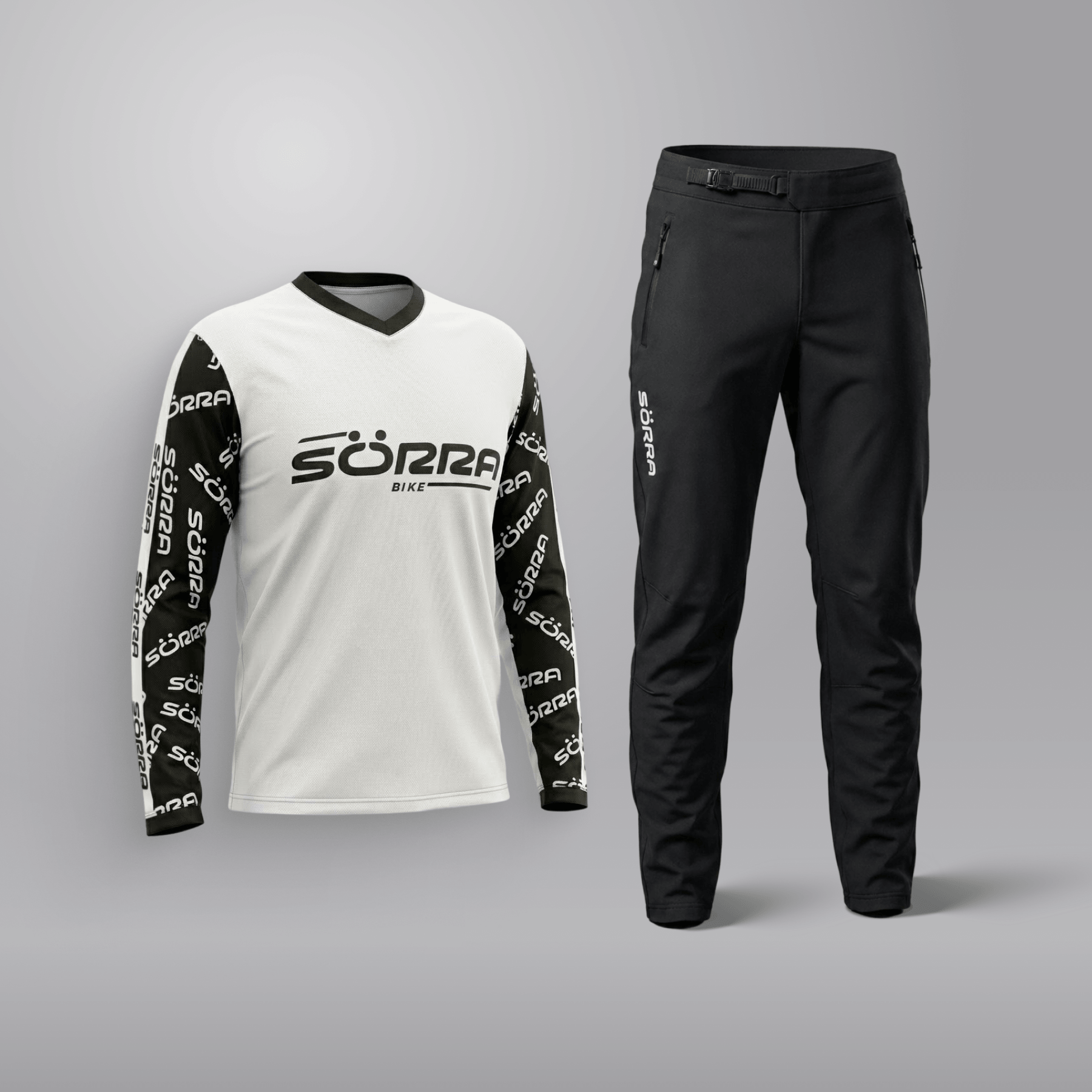 MTB Clothing Set 2 Letters White