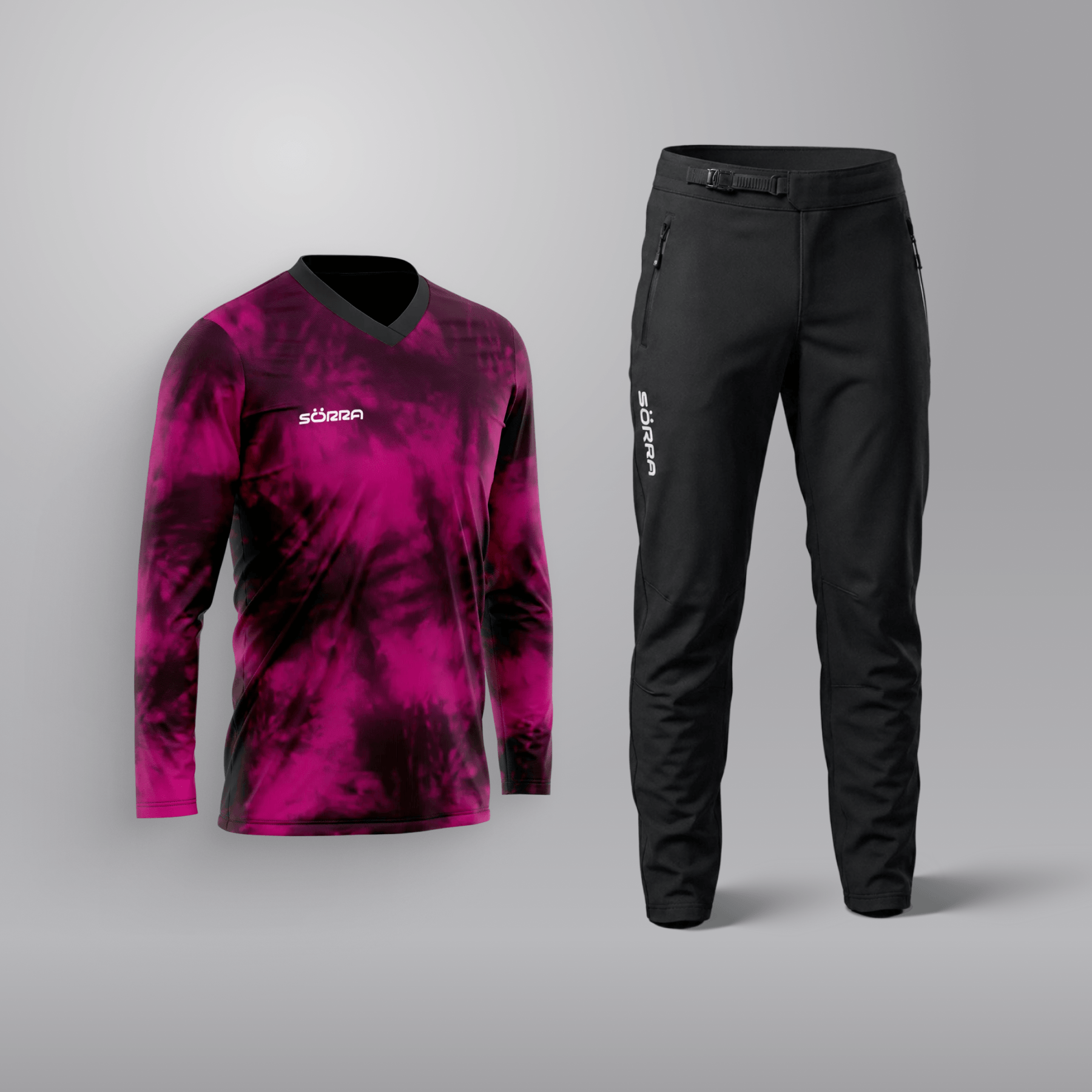 MTB Clothing Set 2 Tie Dye Pink