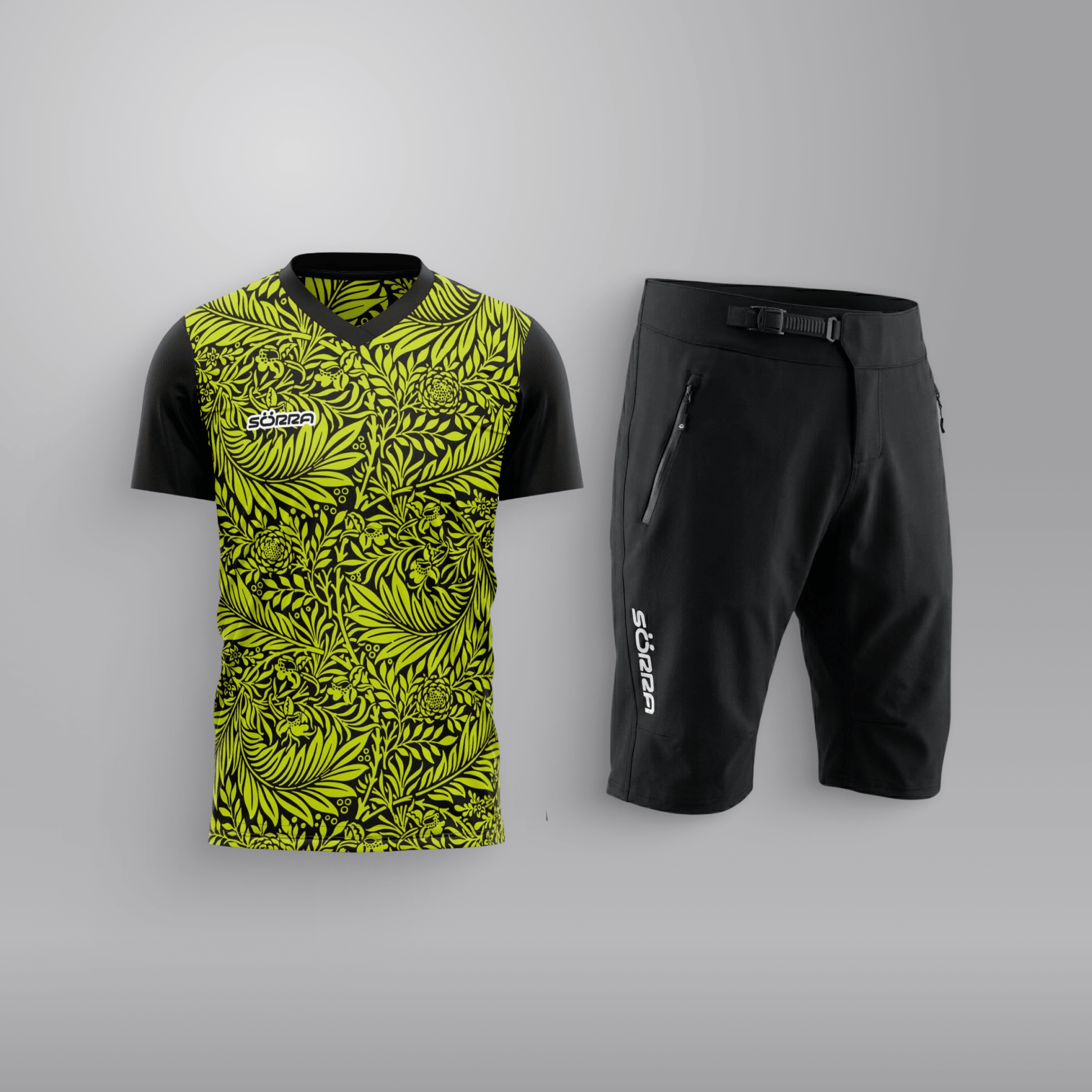 MTB Clothing Set SS 2 Tropic Black