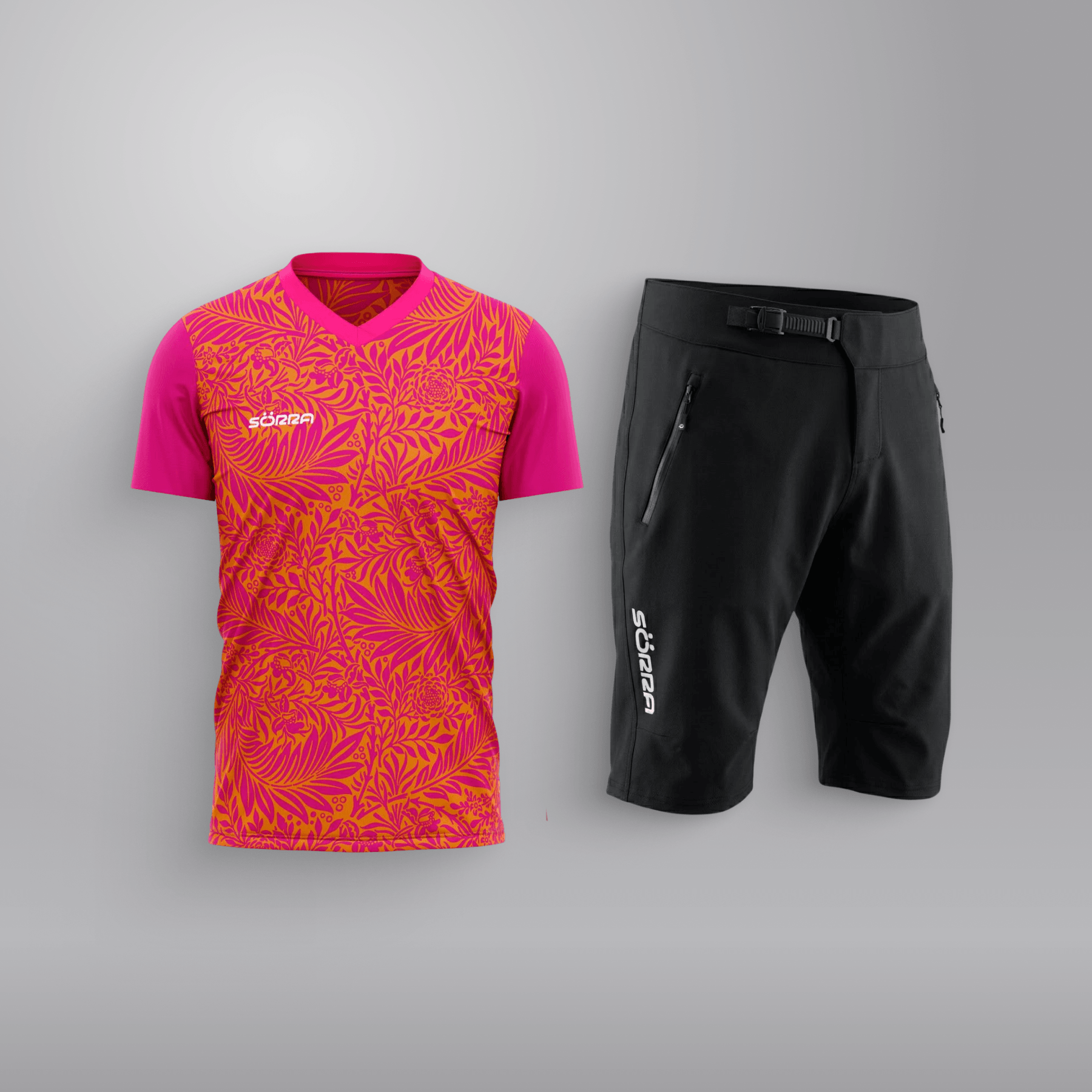 MTB Clothing Set SS 2 Tropic Fuchsia