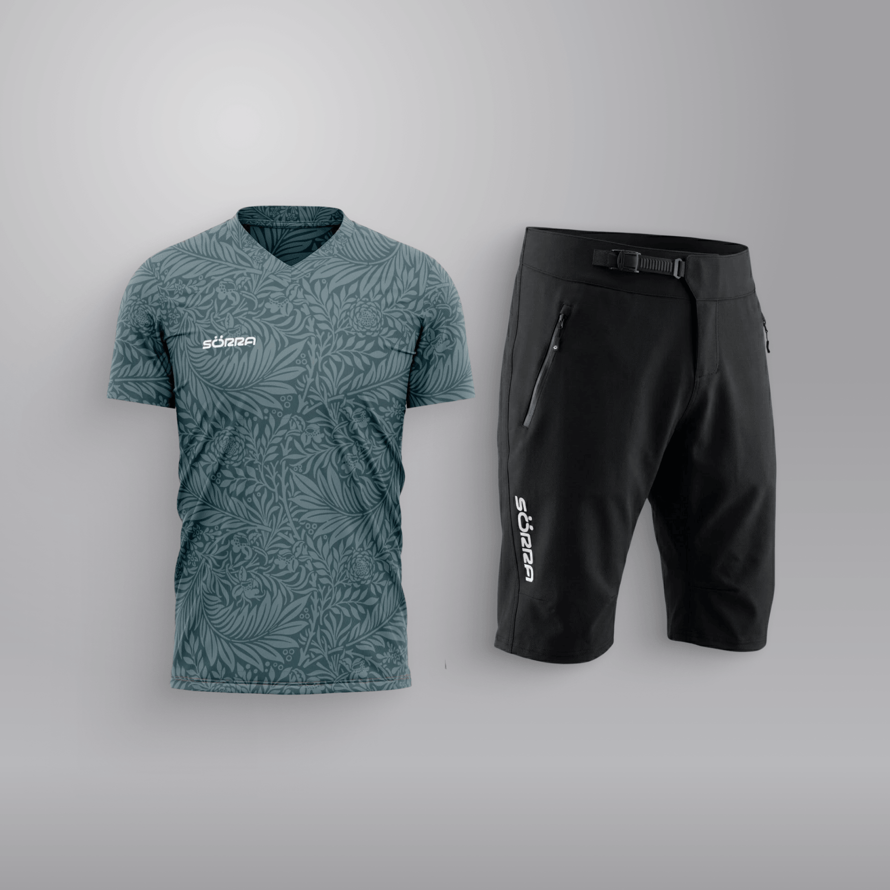 MTB Clothing Set SS 2 Tropic Grey