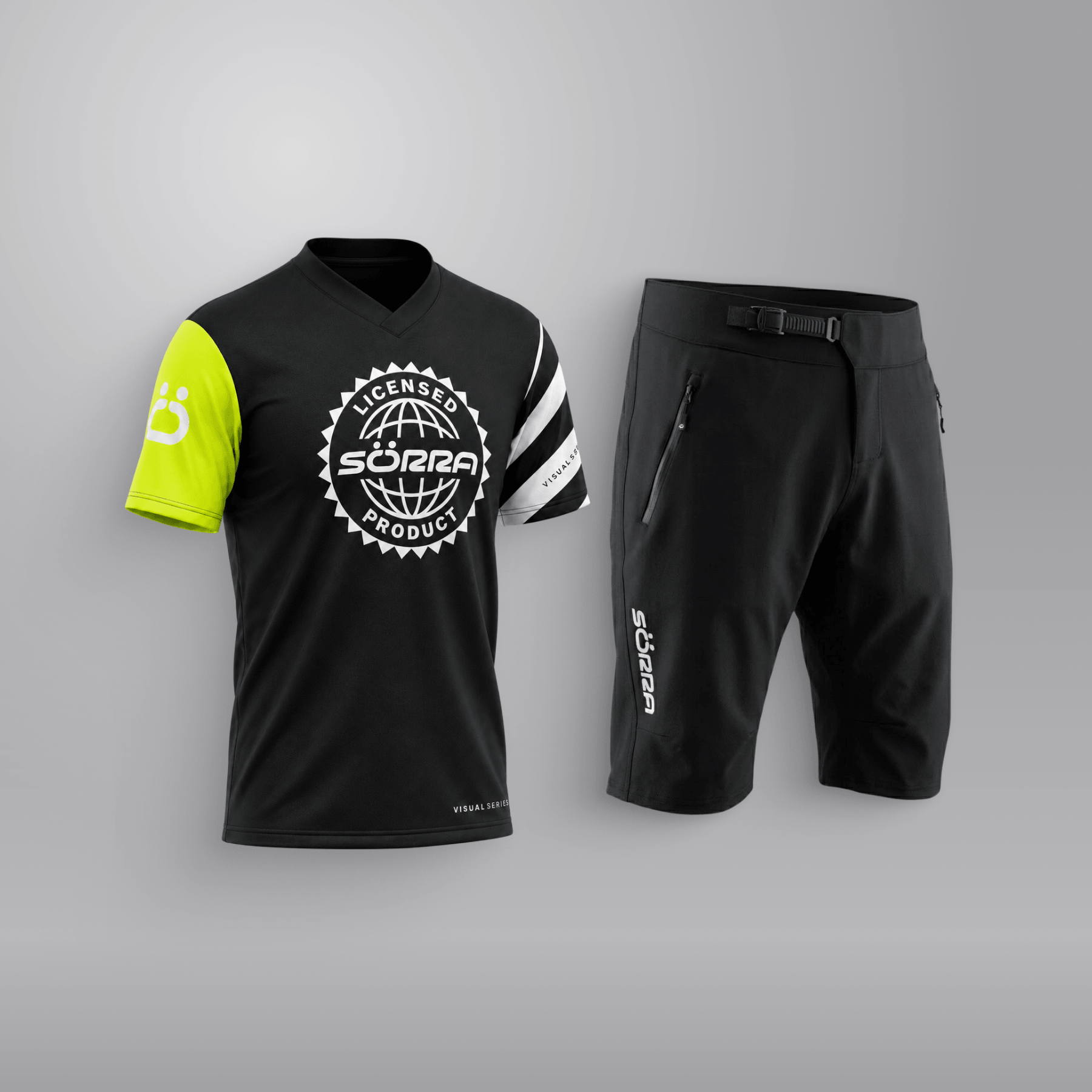 MTB Clothing Set SS 2 Visual Series Fluor
