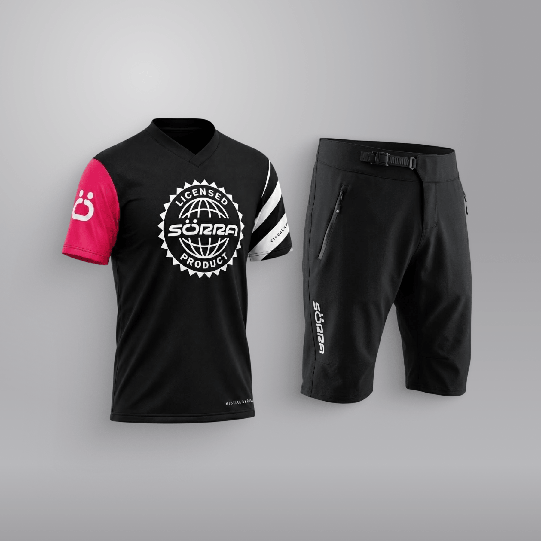 MTB Clothing Set SS 2 Visual Series Pink