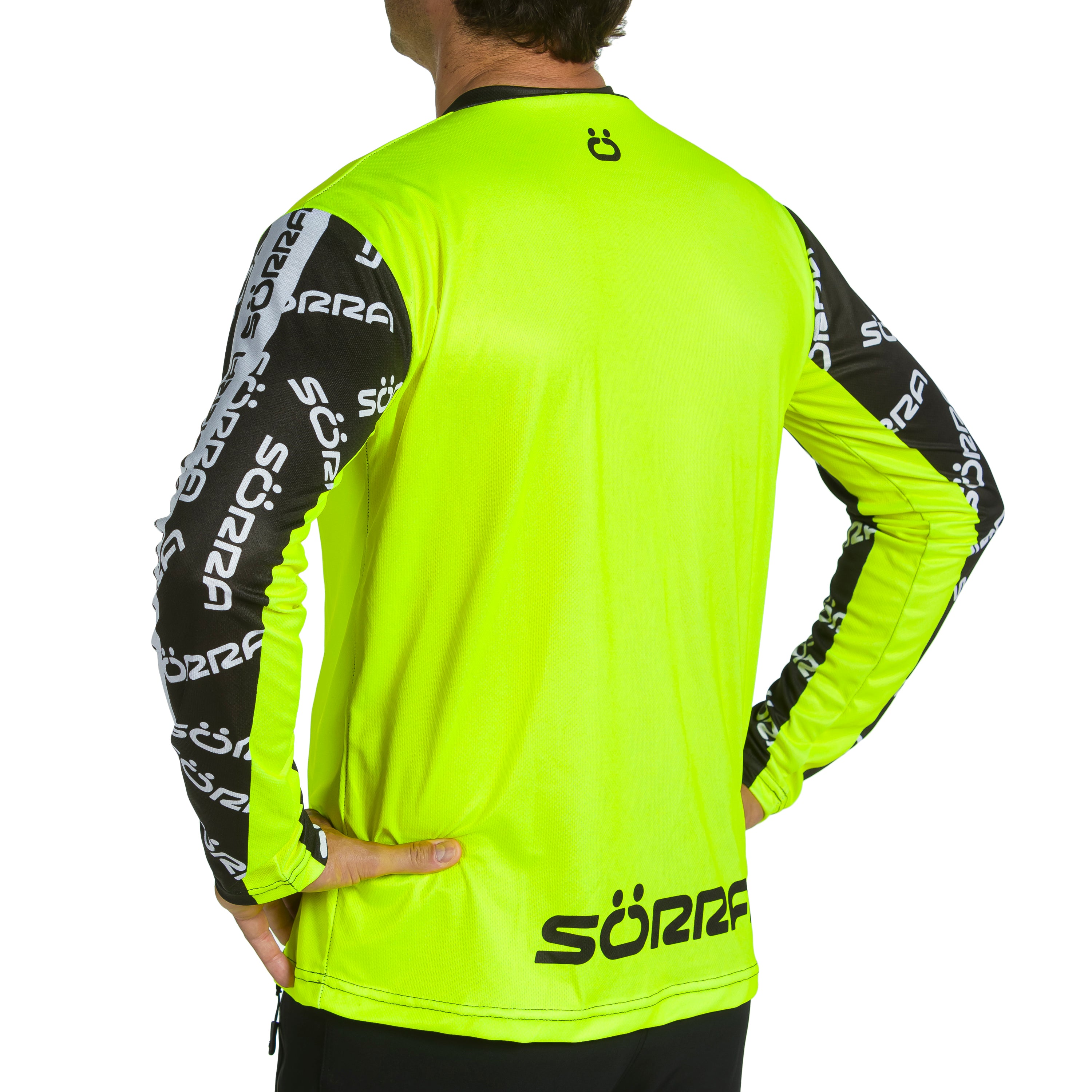 CAMISETA MTB SÖRRA LETTERS FLUOR