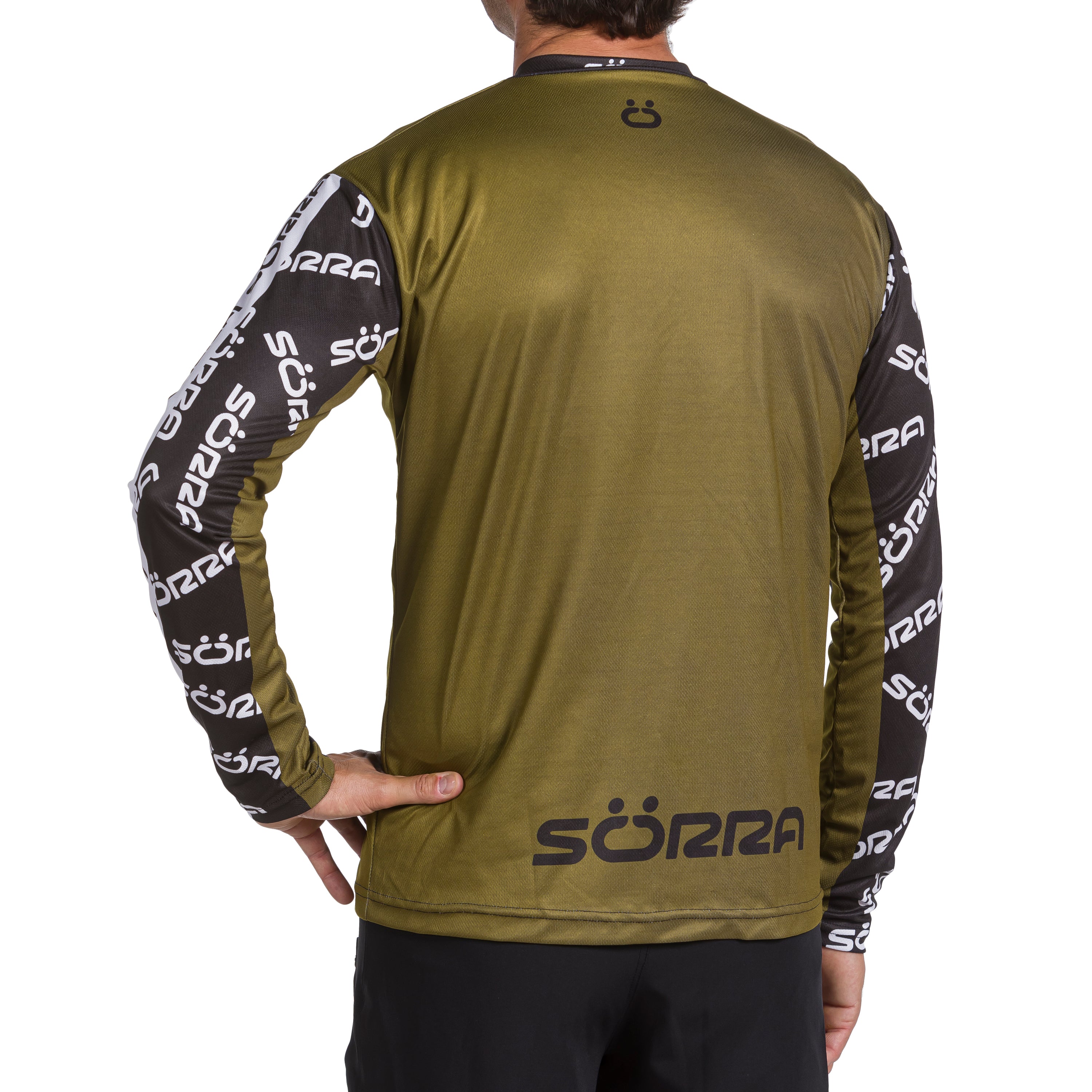 CAMISETA MTB SÖRRA LETTERS MARRÓN