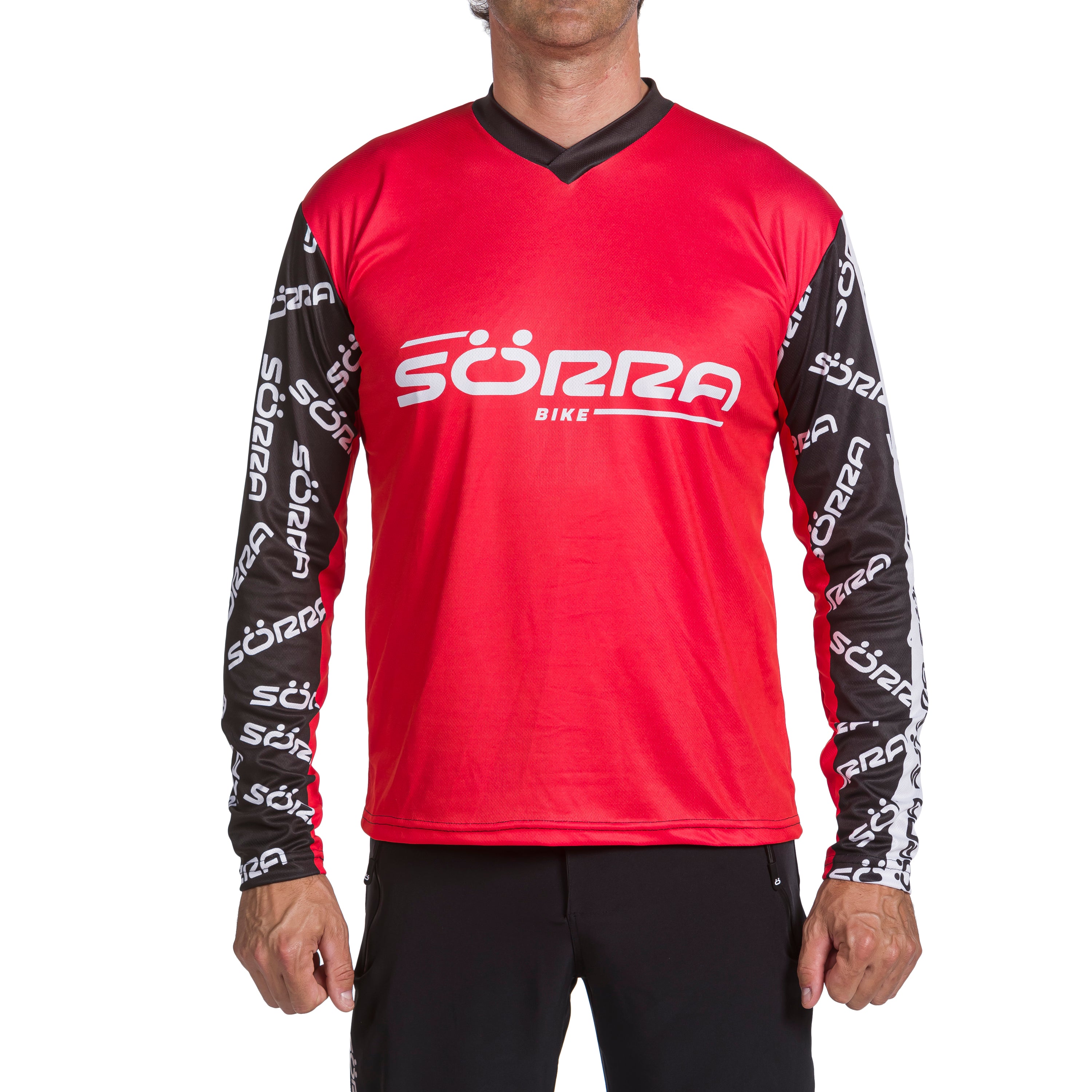 CAMISETA MTB SÖRRA LETTERS MARRÓN