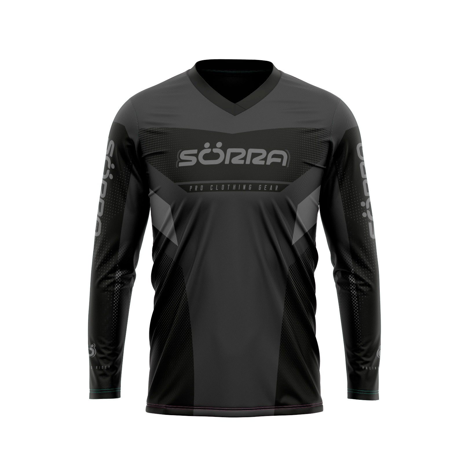 T-SHIRT TRIAL SÖRRA 2 RACING BLACK AND YELLOW