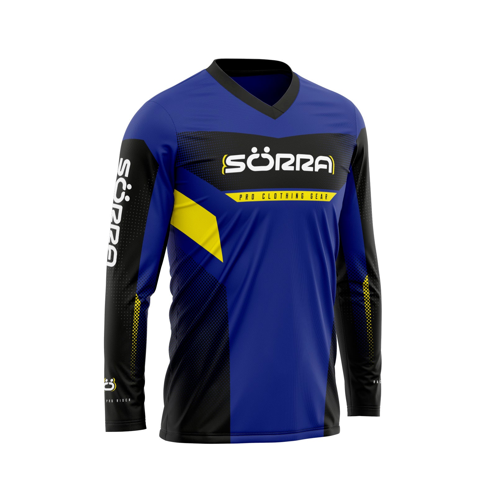 CAMISETA TRIAL SÖRRA 2 RACING NEGRA Y AMARILLA