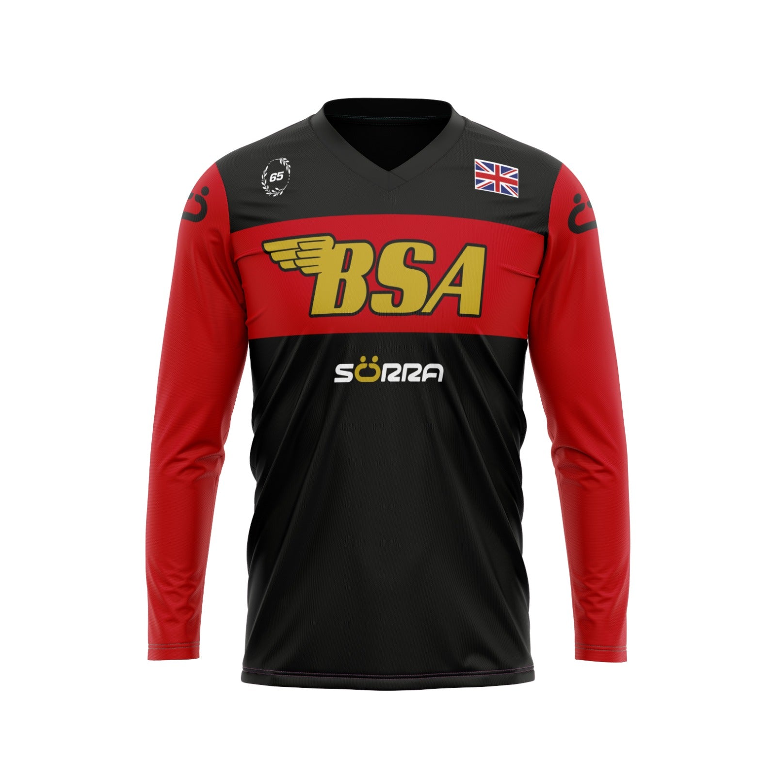 CAMISETA TRIAL SÖRRA RACING CLASSIC BSA ROJO