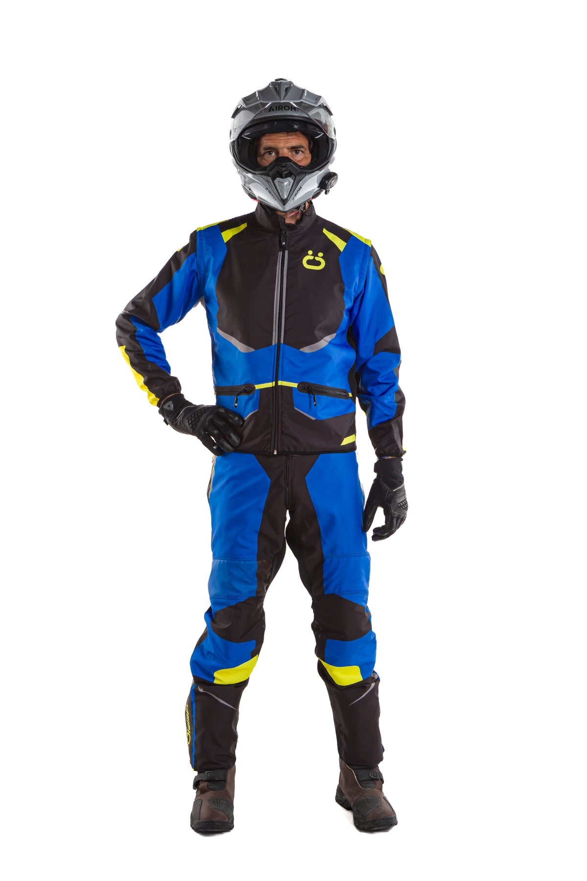 Moto Trail Kit Blue Fluo Yellow